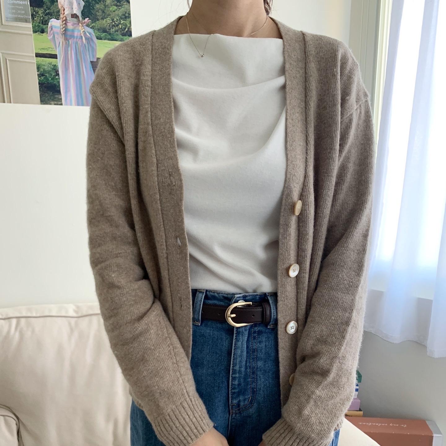 隨性小皺摺 tee