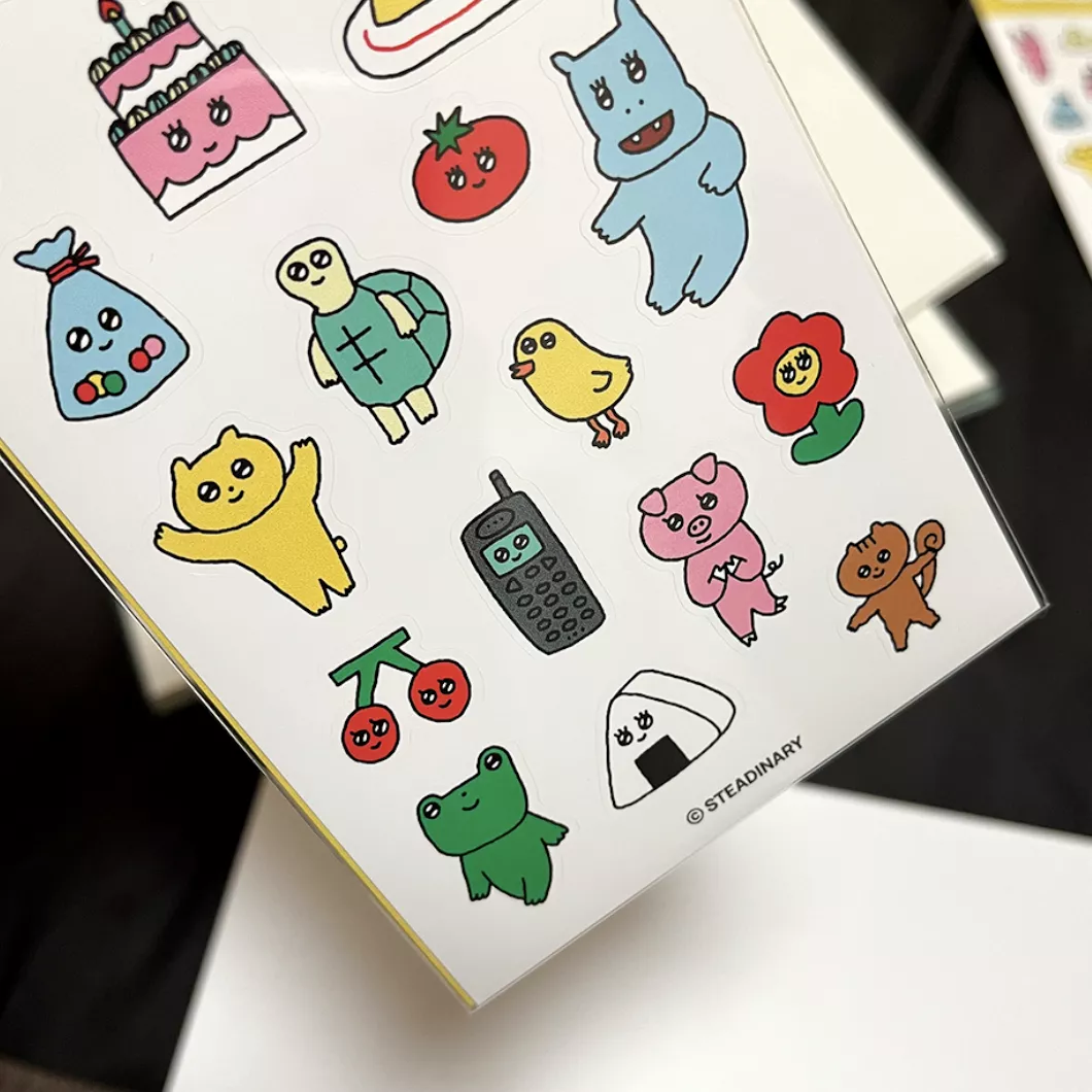 (Steadinary) 可愛手帳小貼紙