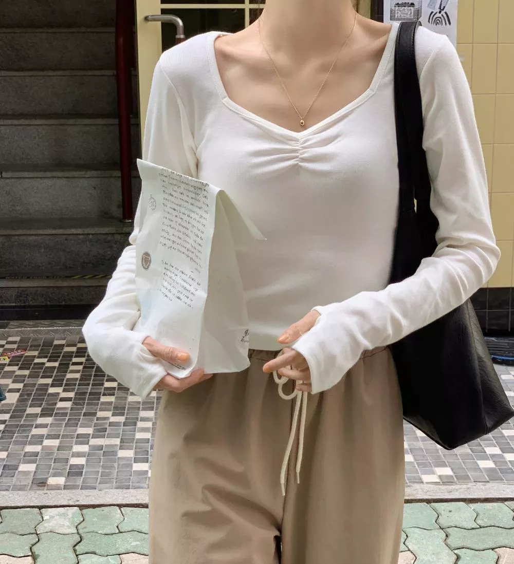 (98doci) 小抓皺tee