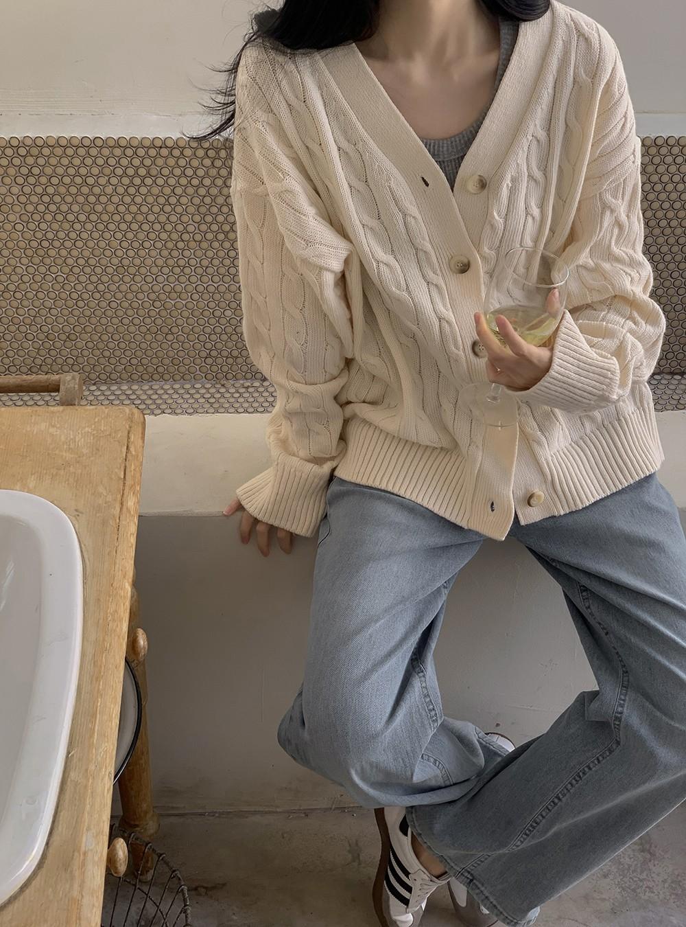 (98doci) 刷色寬牛仔褲