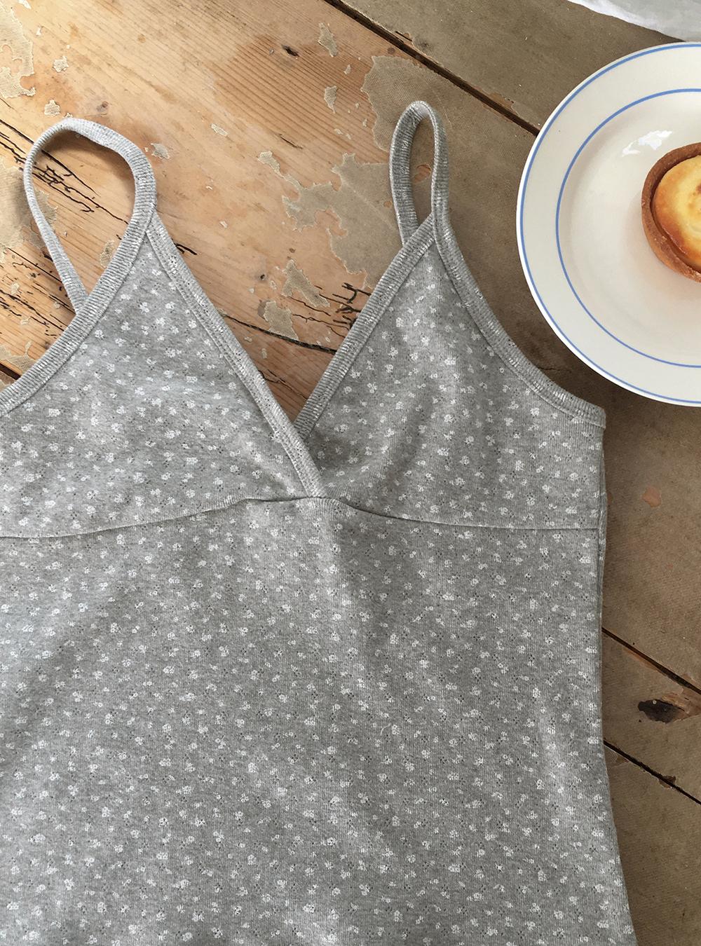 (98doci) flower sleeveless