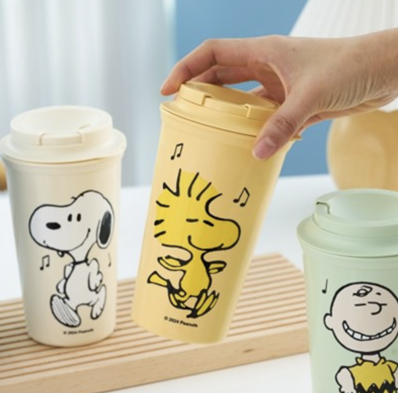 (62%OFF) Snoopy 冷熱兩用隨行杯