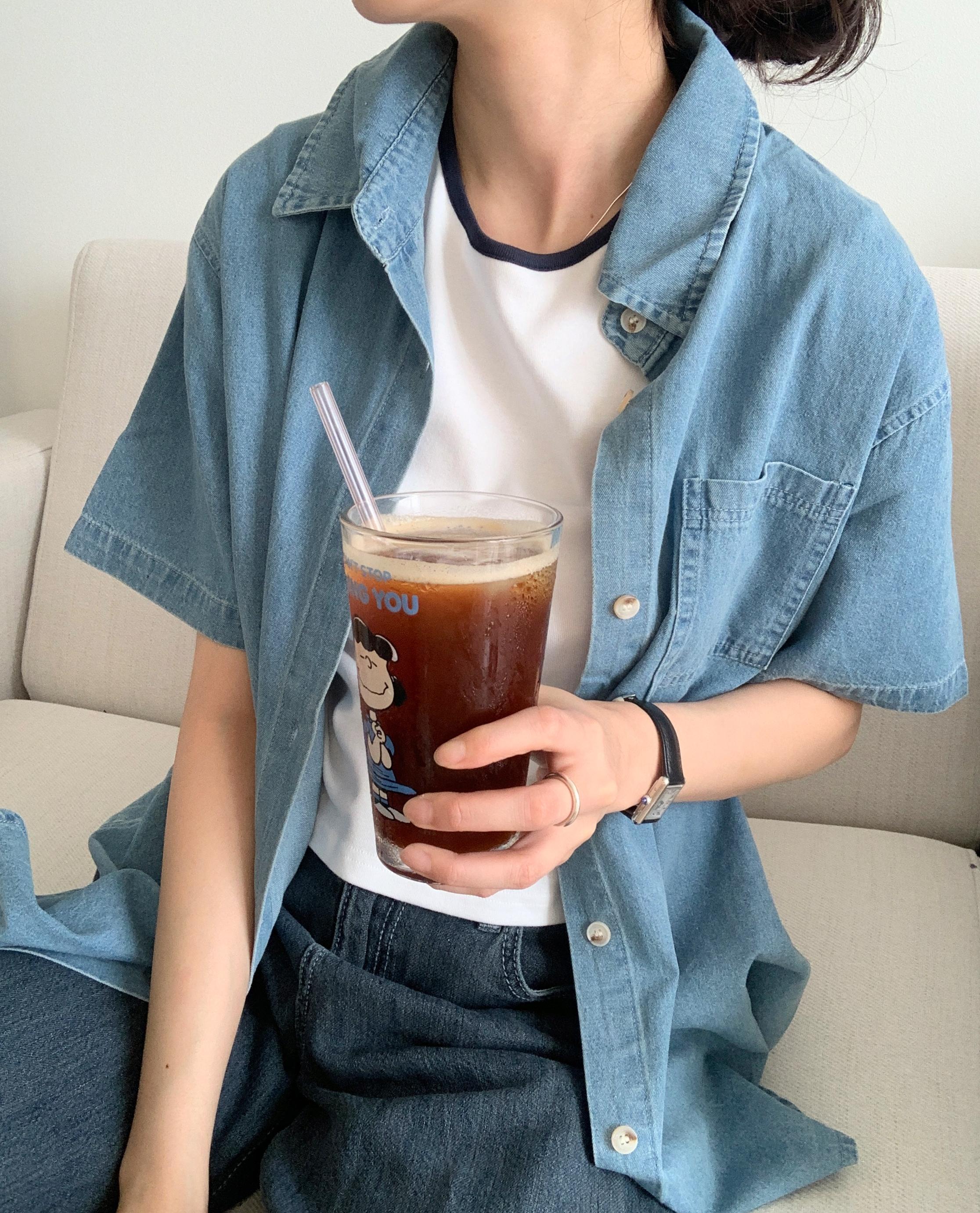 經典牛仔短袖