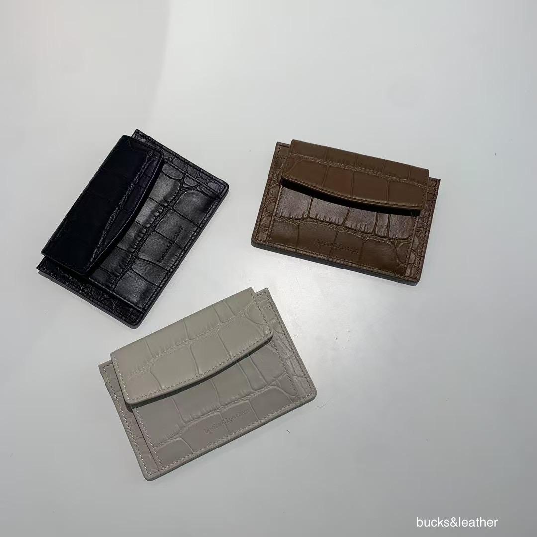 Bucks&leather 2way卡夾