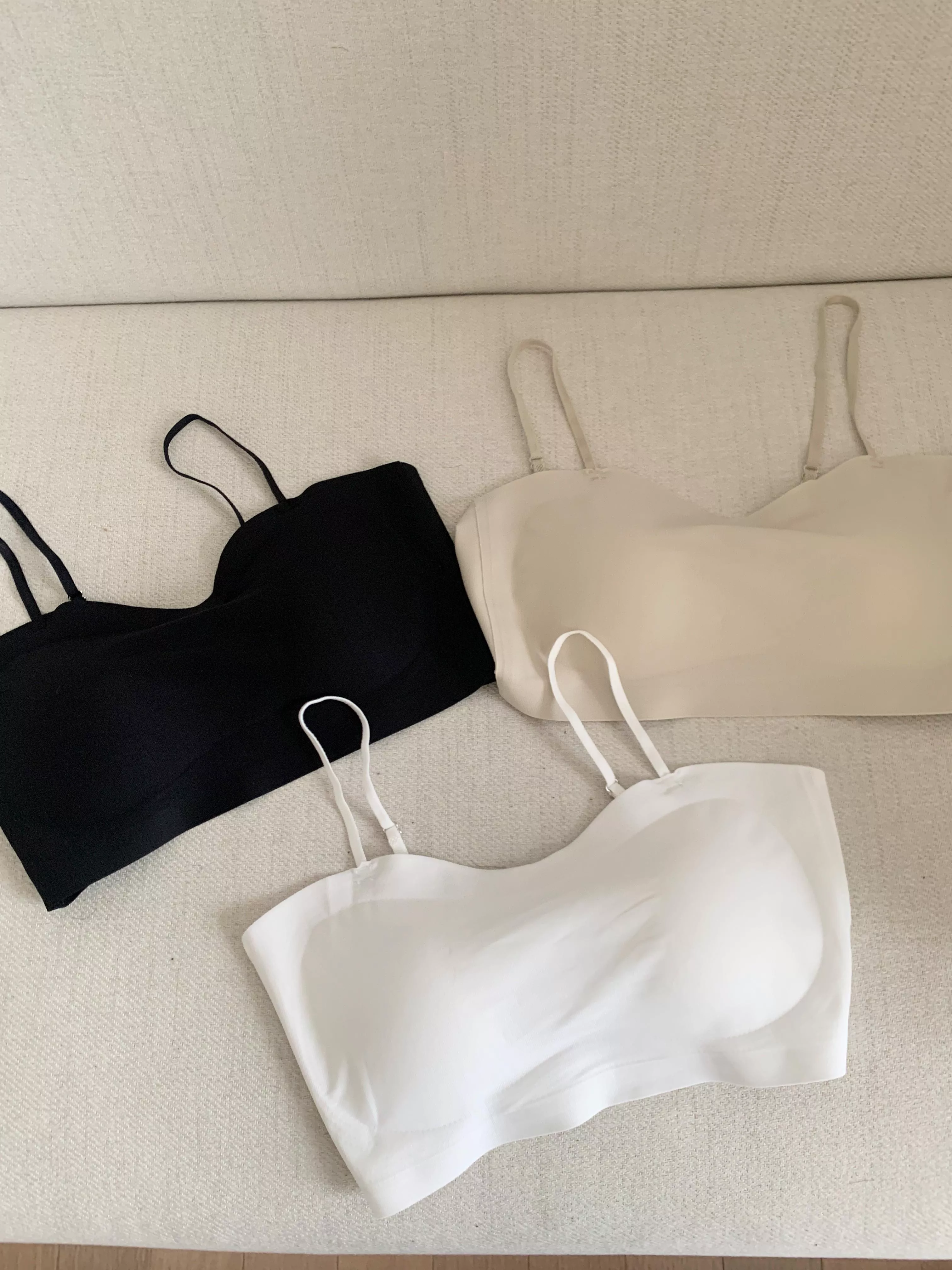 FLORA 冰絲無痕背交叉背心