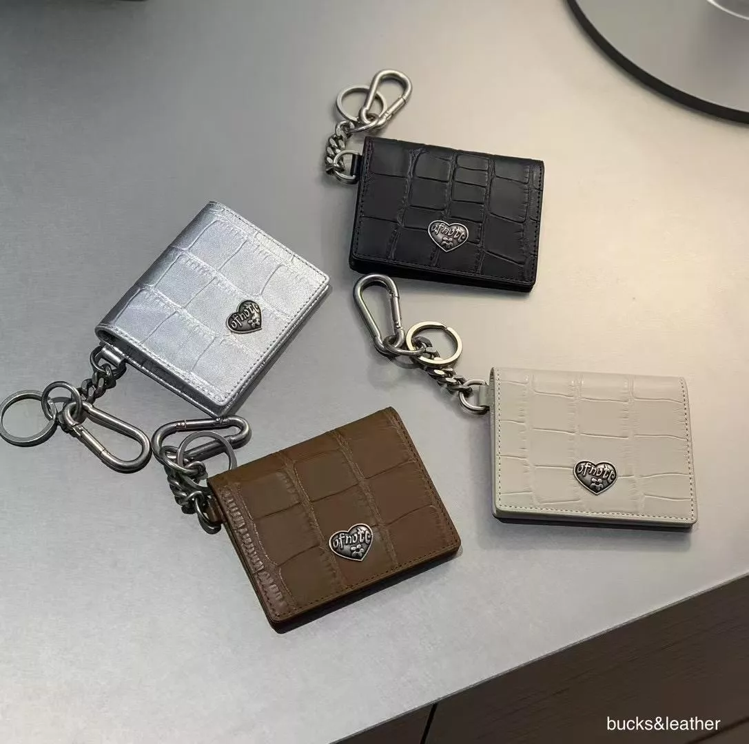 Bucks&leather 愛心卡夾