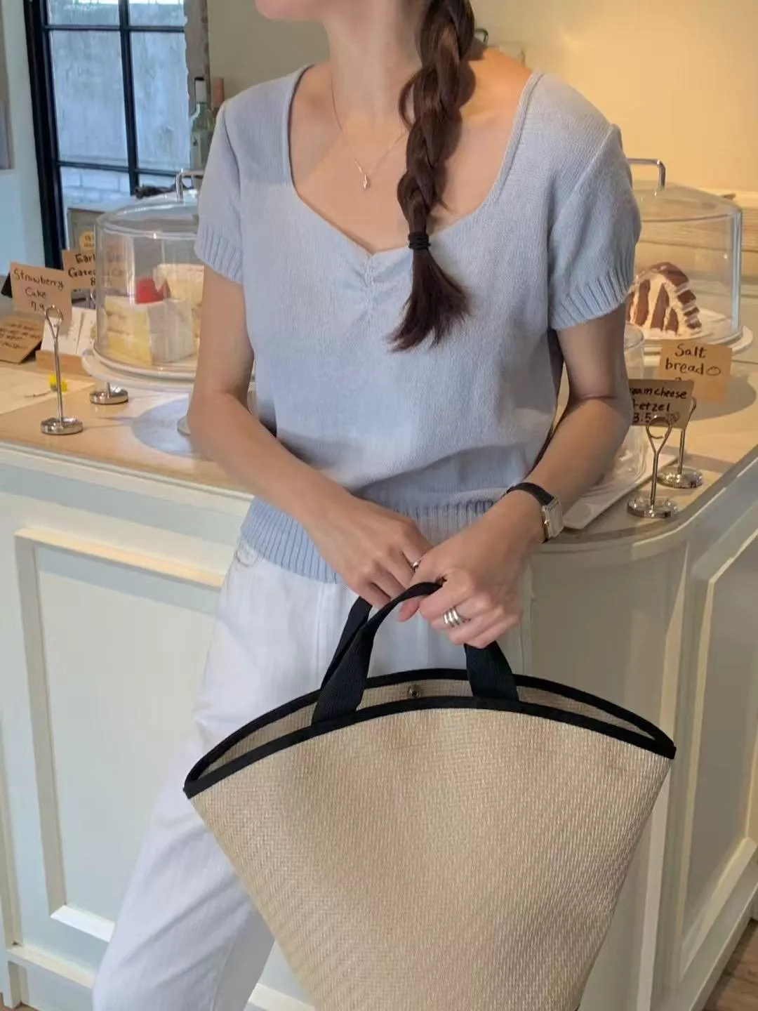 (夏季針織不會貼不會熱！) Sammy knit