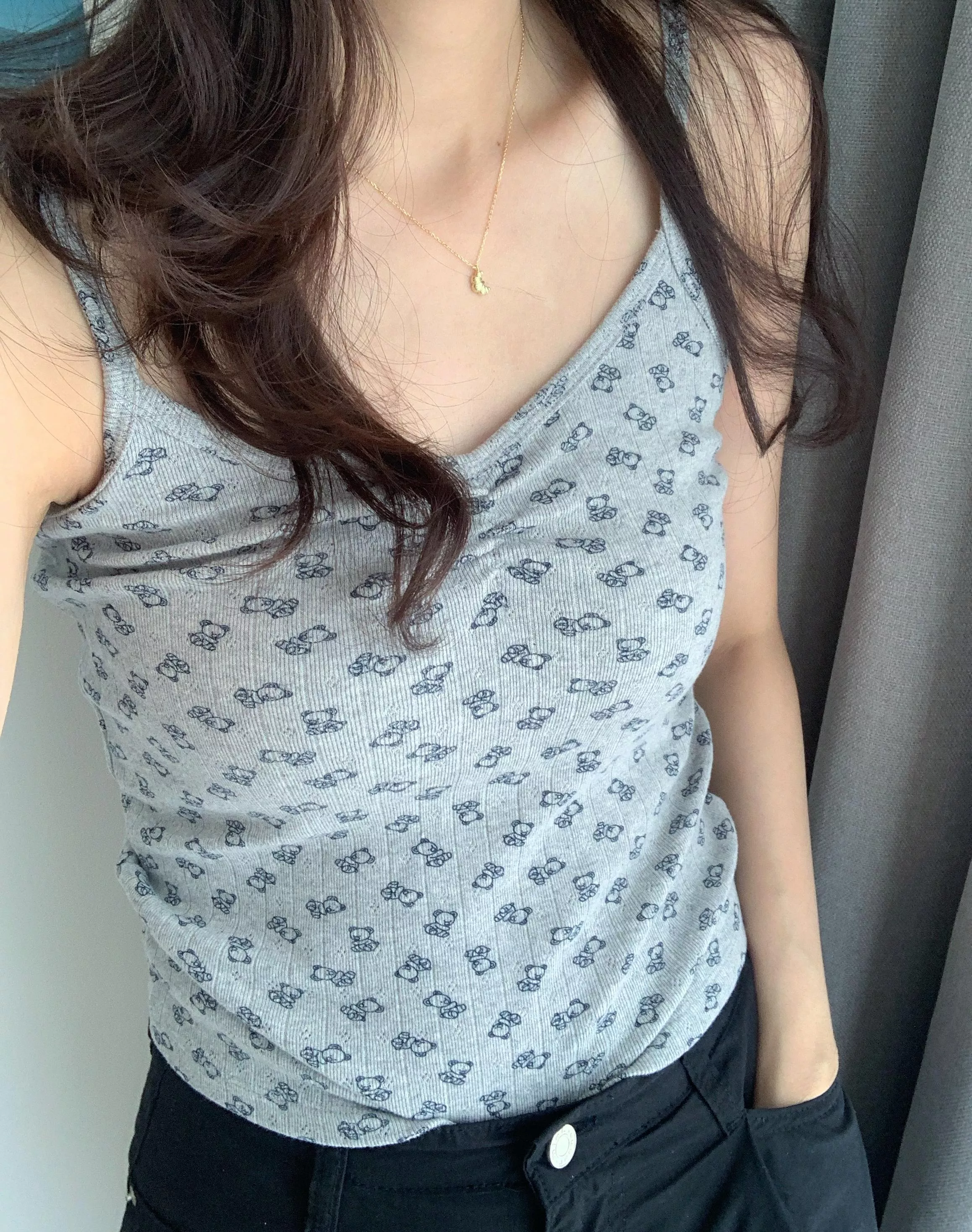 Teddy sleeveless