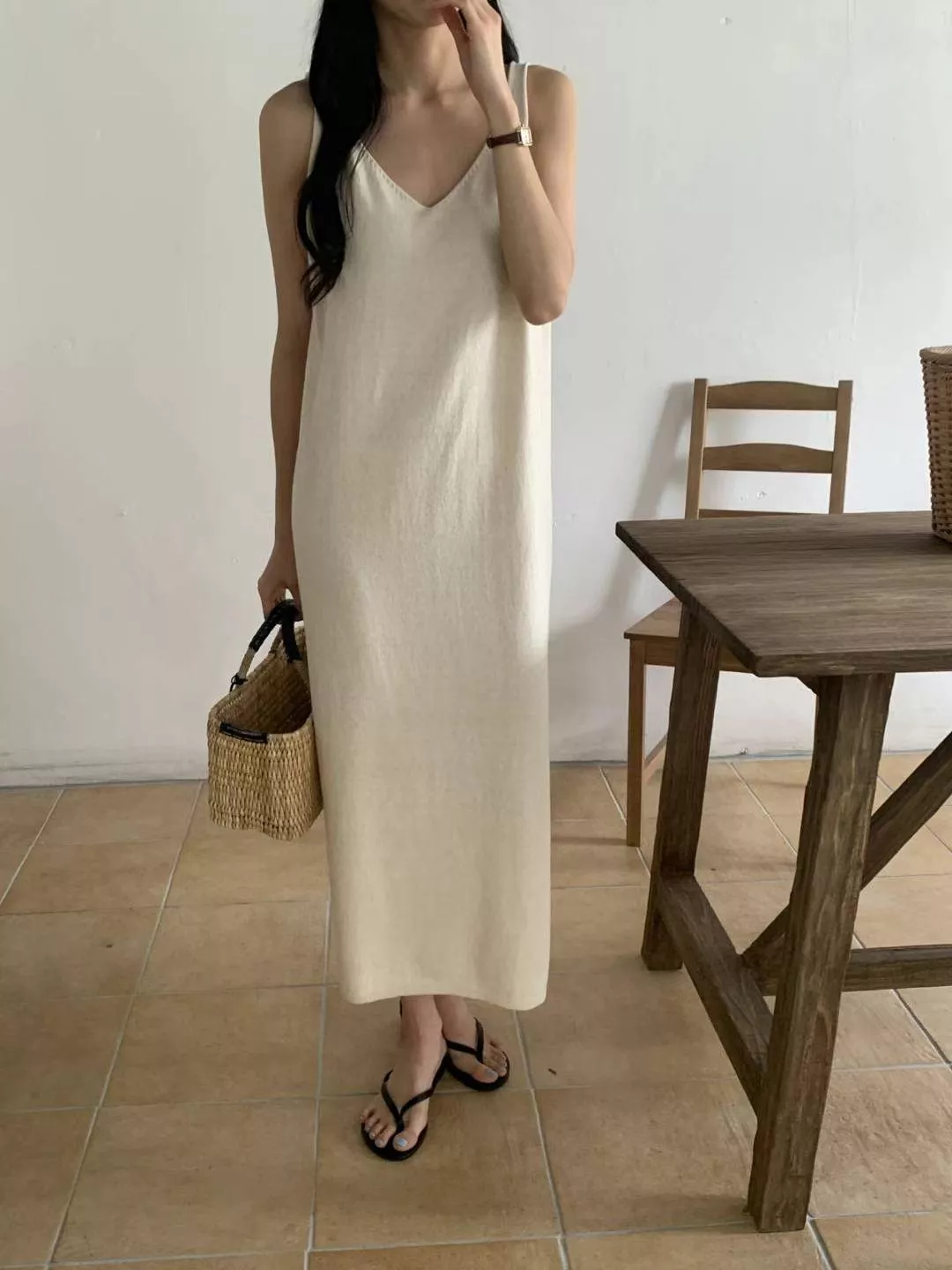 (安可上架！) 顯瘦針織長ops