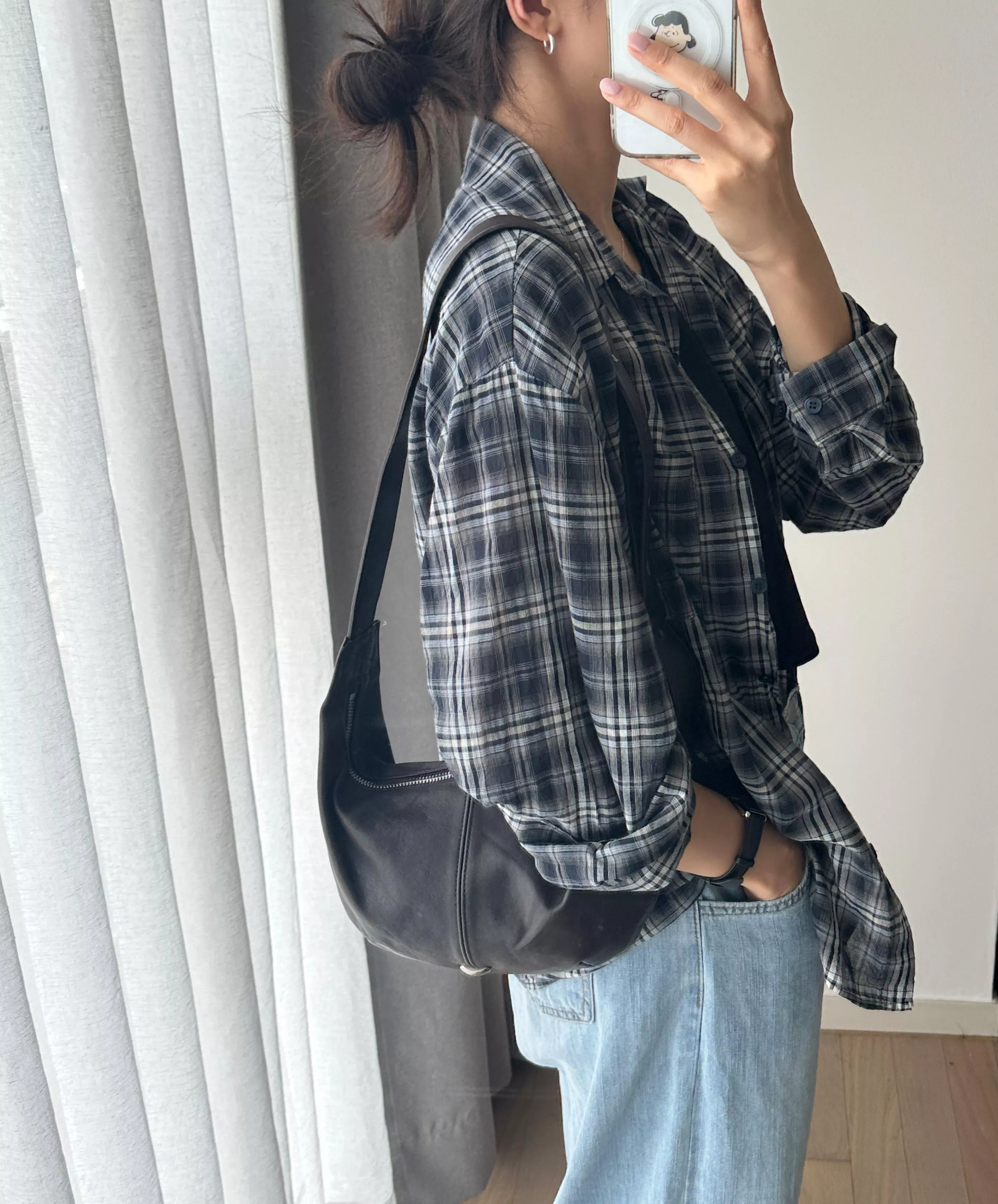 Bucks&leather 牛角包 (S)