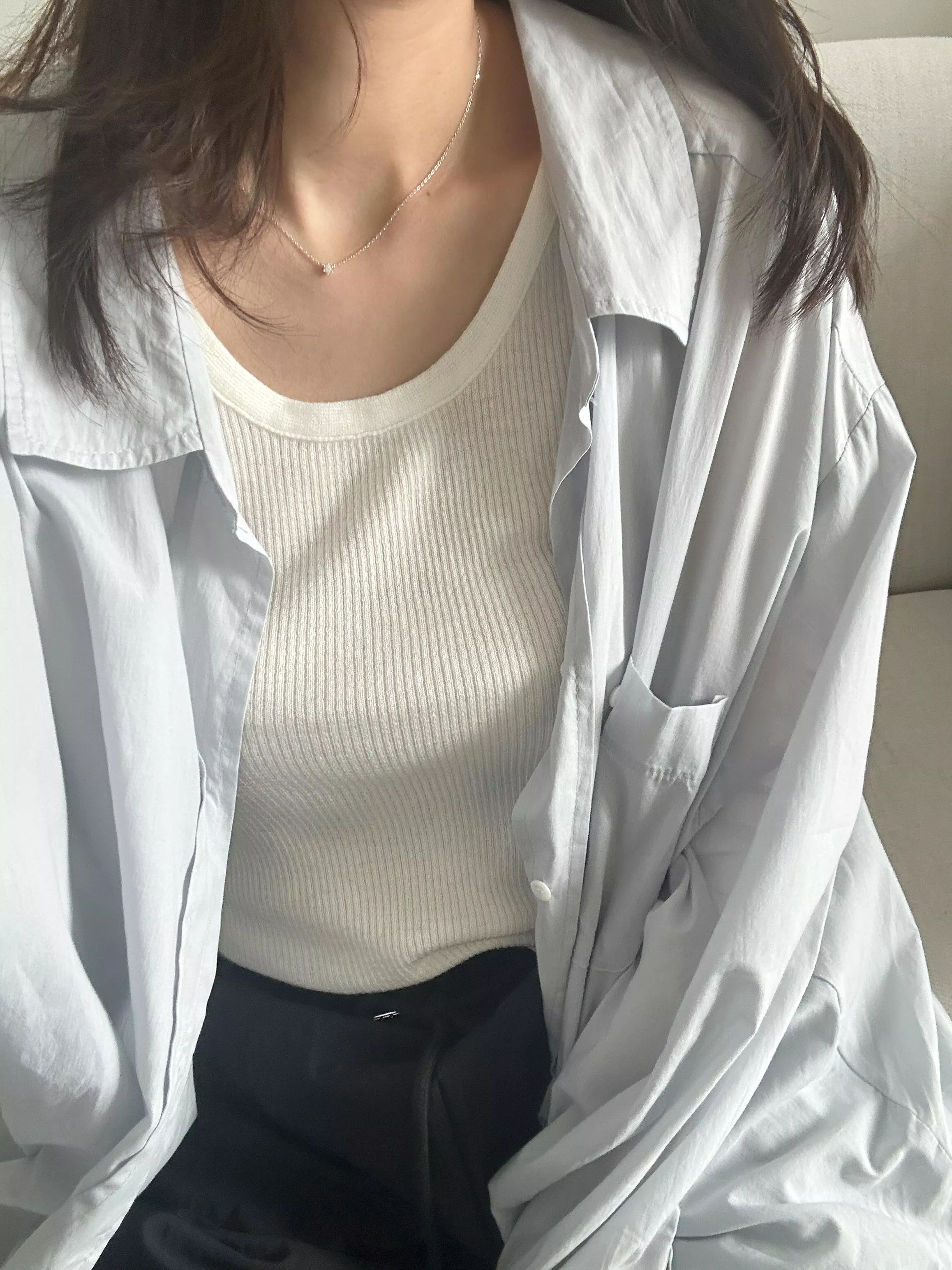 親膚針織背心