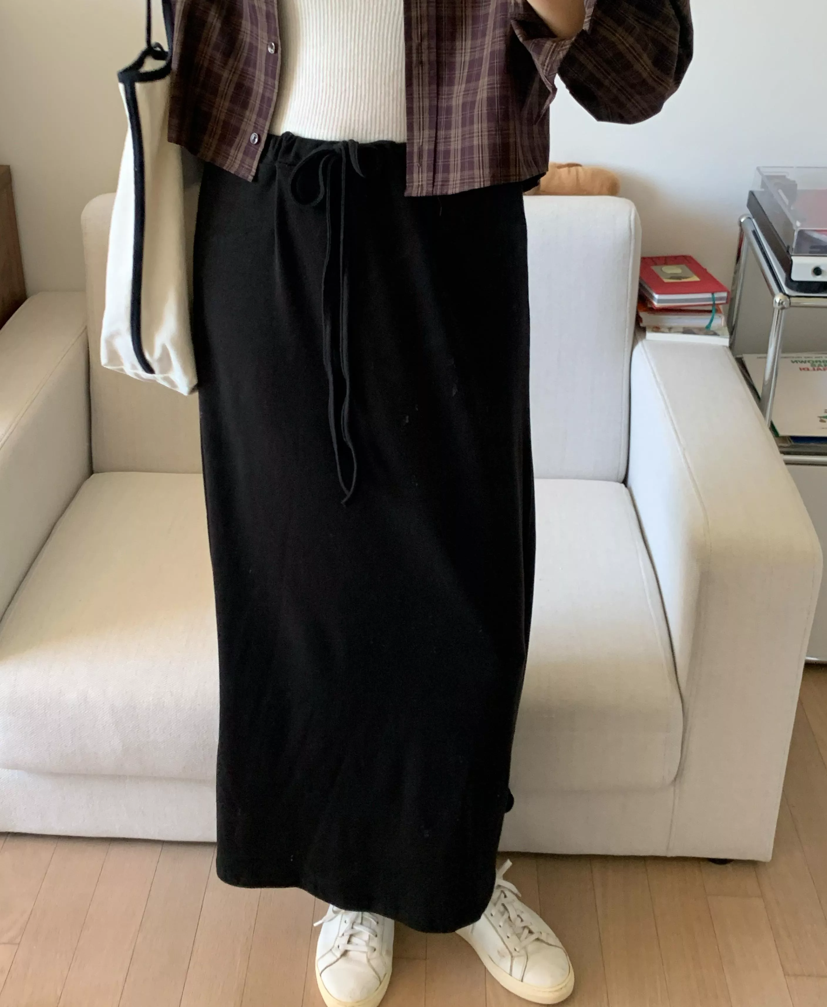 舒適百搭長棉裙