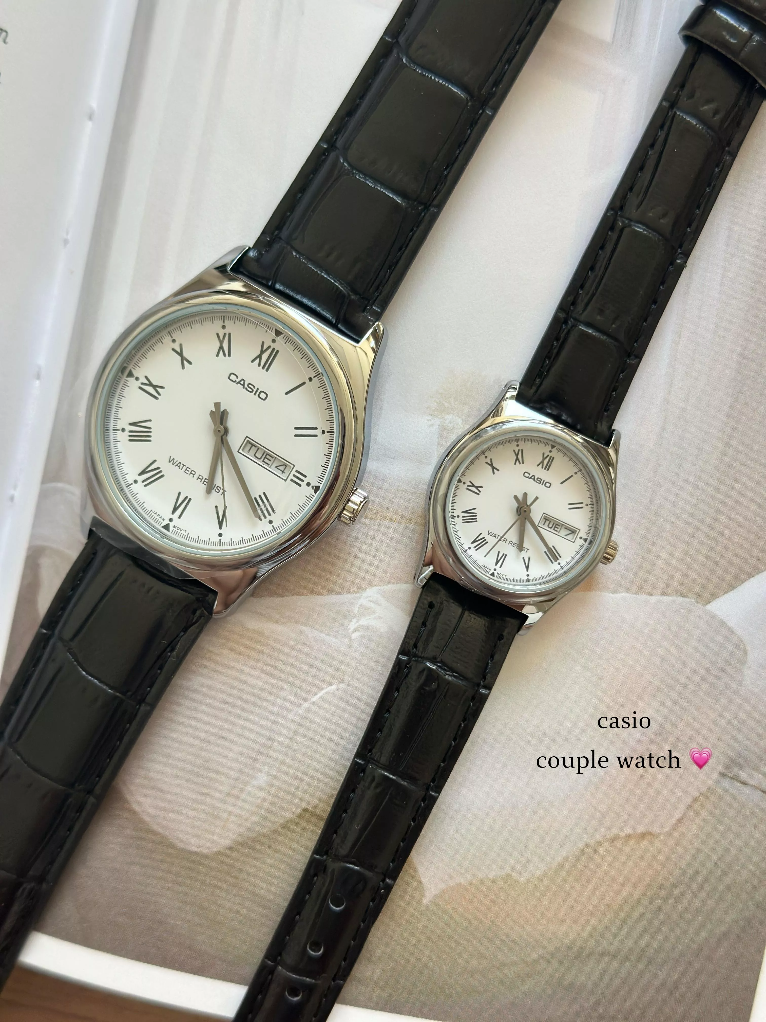 (Casio) Basic date watch (For Couple❤️)