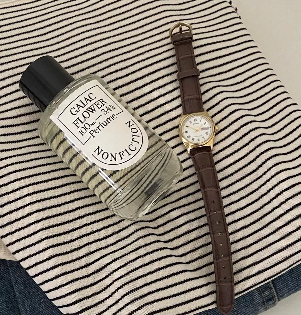 (Casio) 羅馬數字日期小圓錶