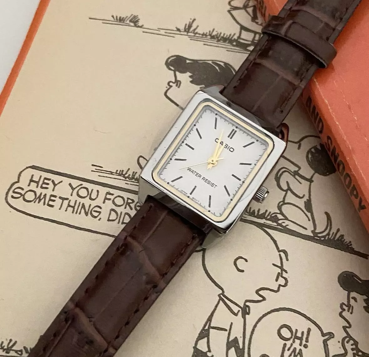 (Casio) 經典小方錶 (3color)