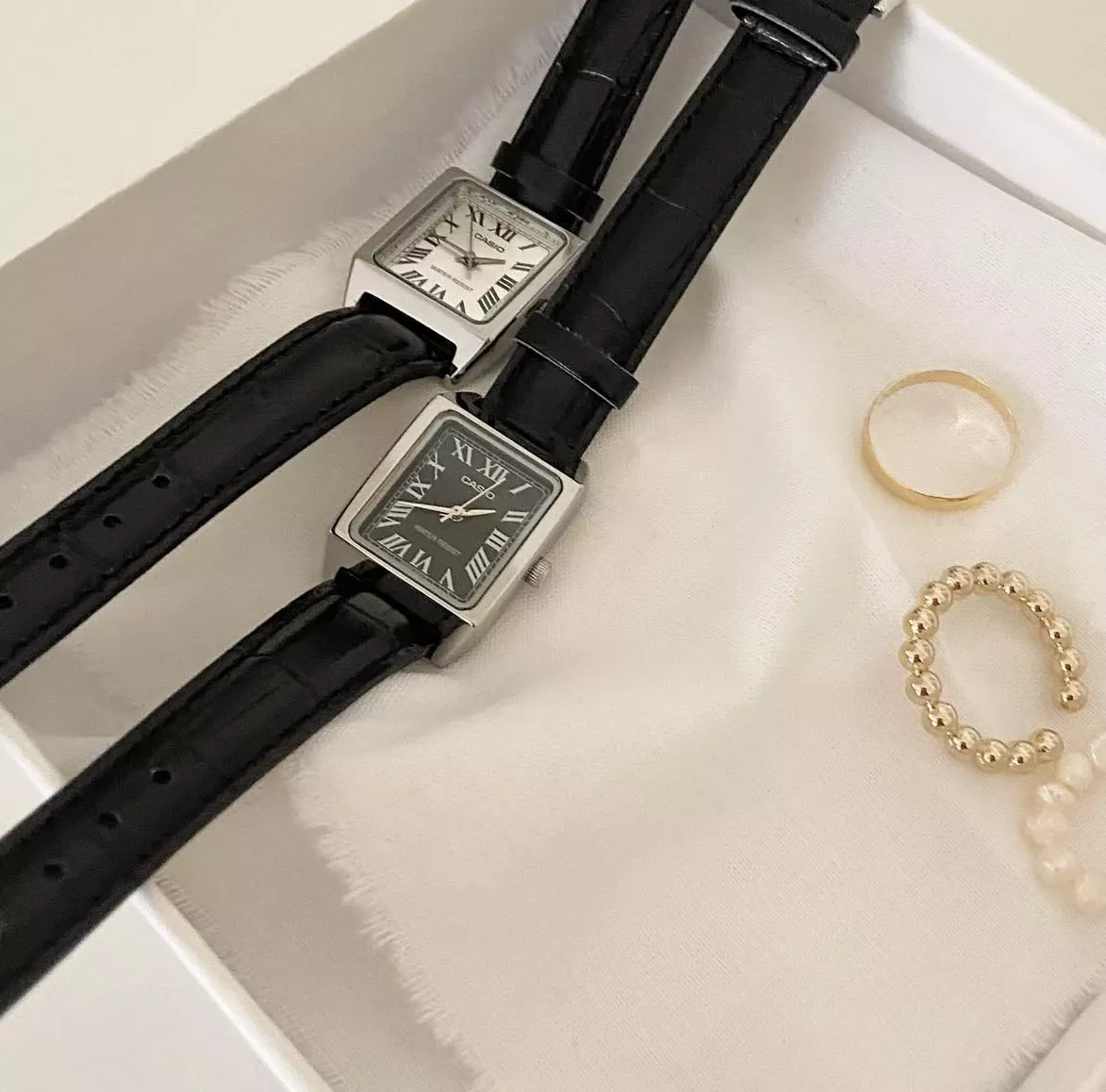 (Casio) 羅馬數字方錶