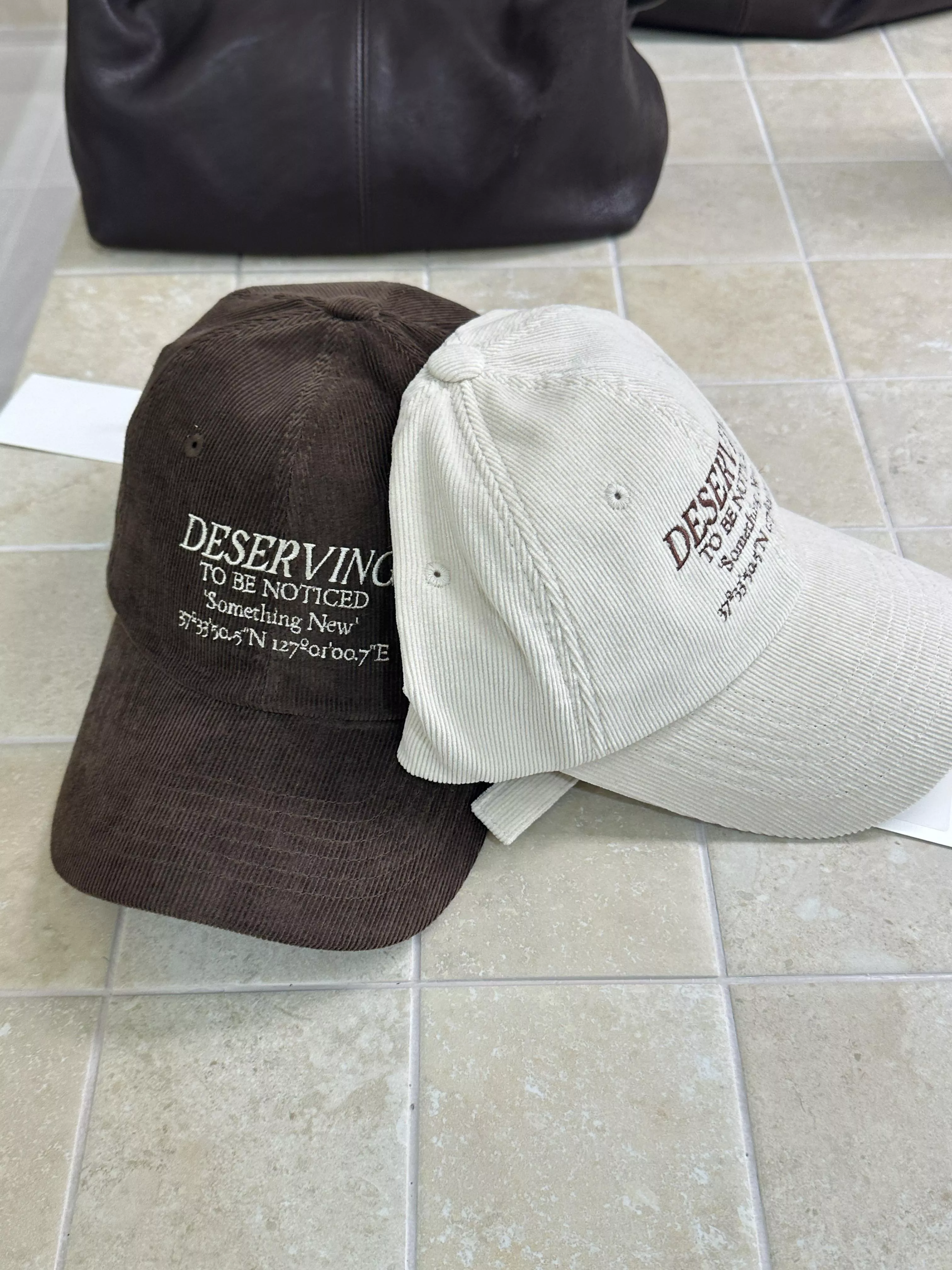 Deserving cap (秋冬款/燈芯絨)