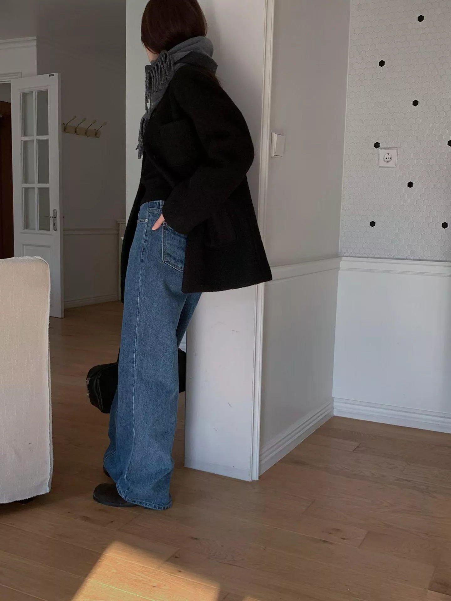 經典隨性直筒牛仔 (2Color)