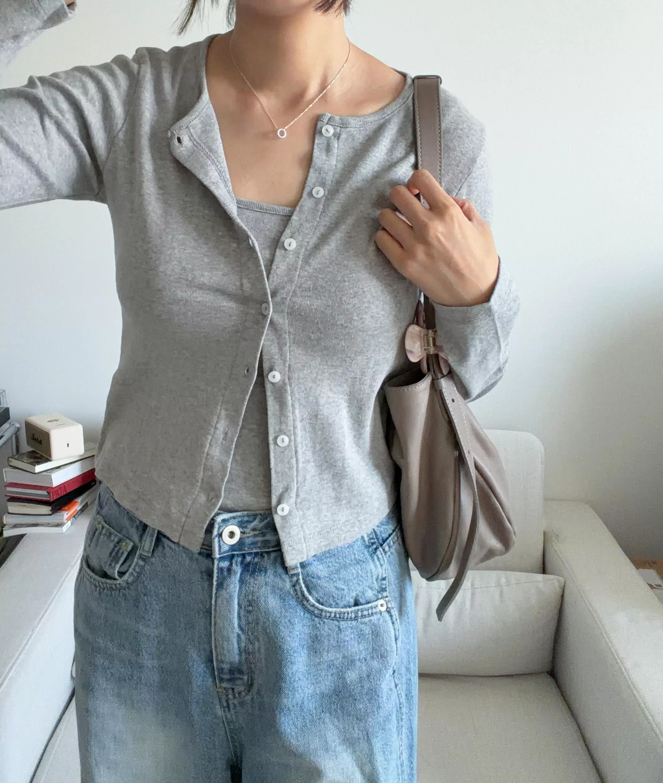 Lazy cardigan Set (4color)