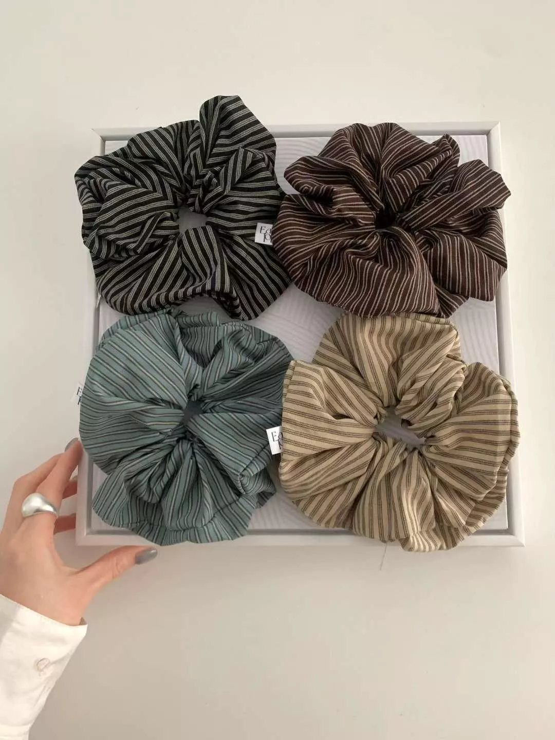 杏仁條紋大腸圈