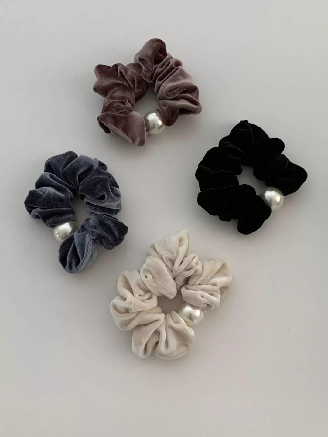 珍珠絨布大腸圈 (4color)