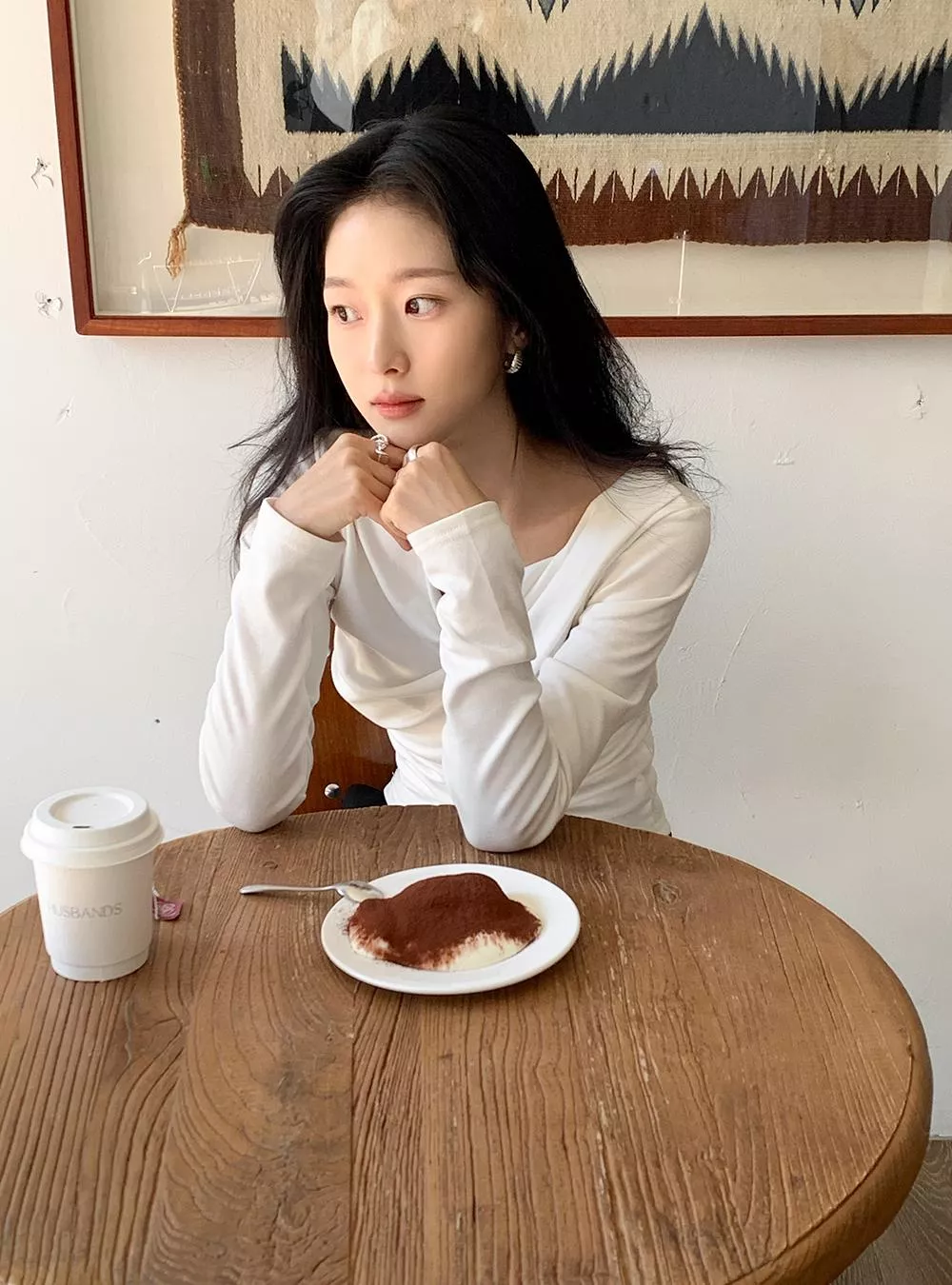 (98doci) 氣質皺摺上衣