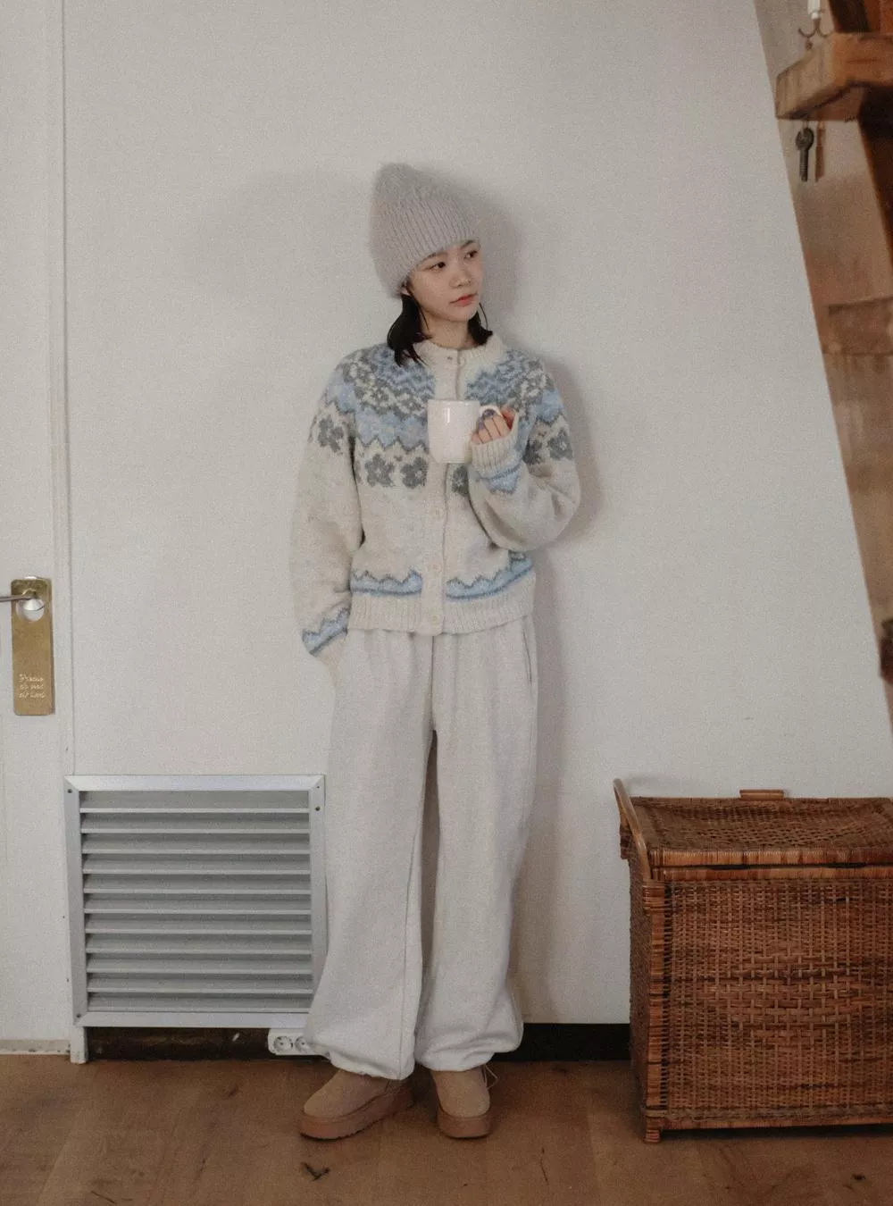 (98doci) 2Way 基本棉褲