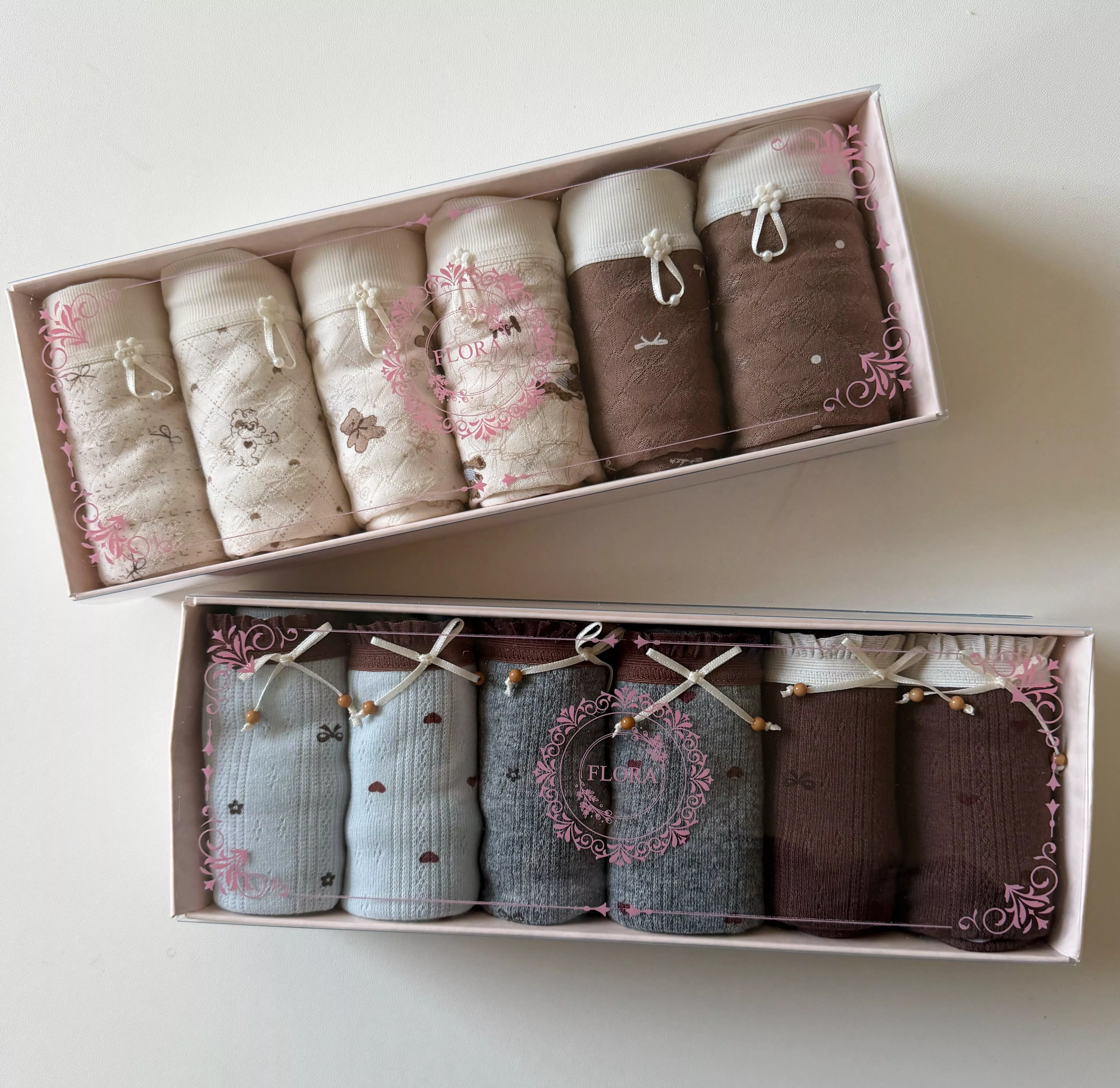 (flora) 莫迪蘭舒棉內褲set