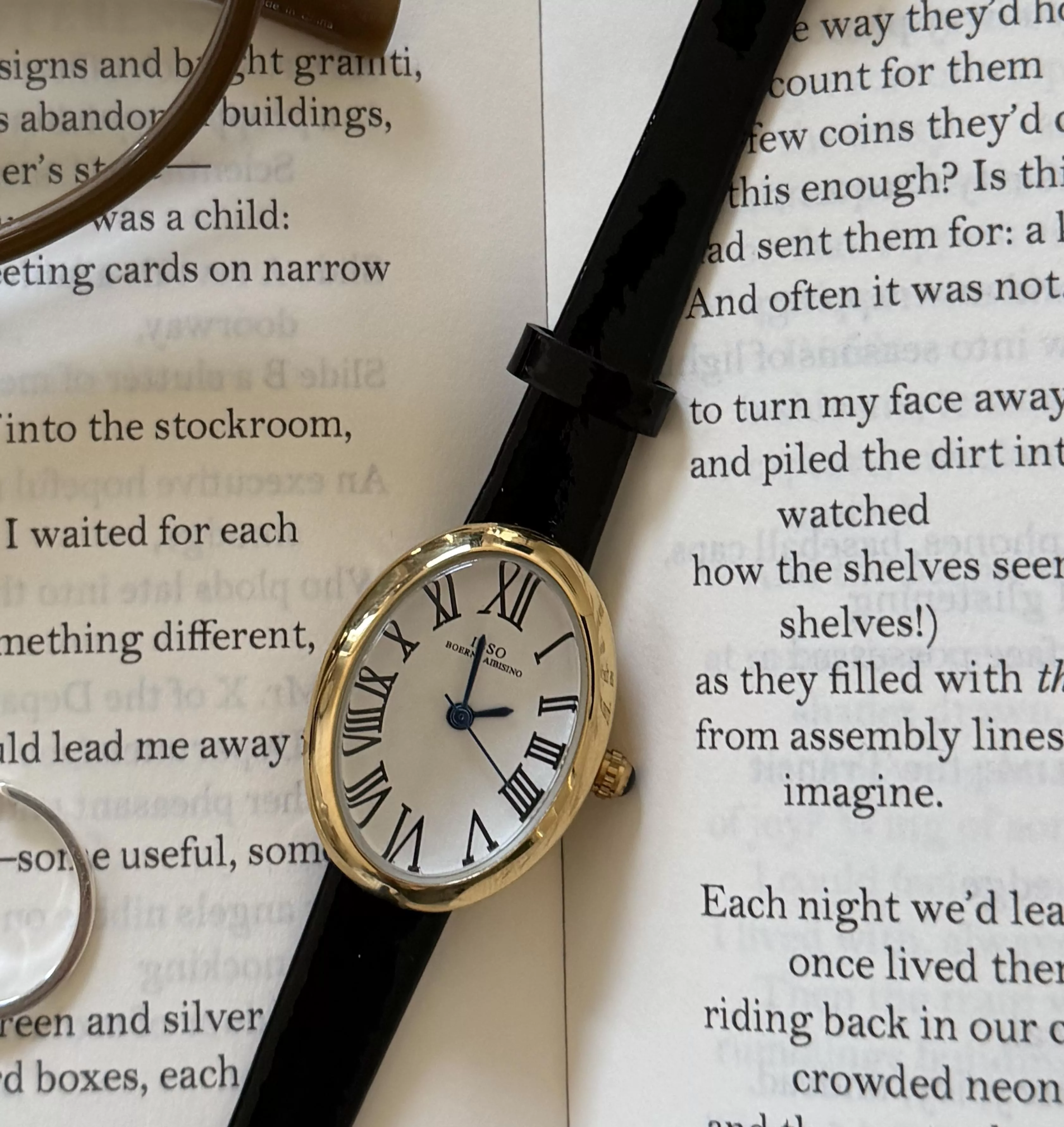 (IBSO) Vintage bathtub Watch