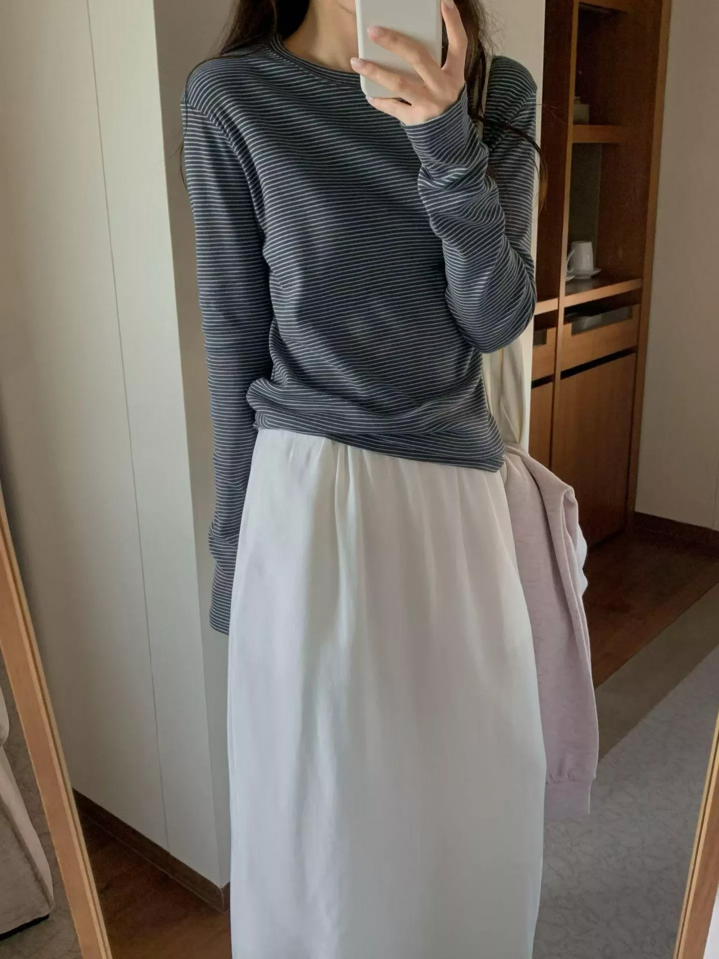 春季百搭條紋tee