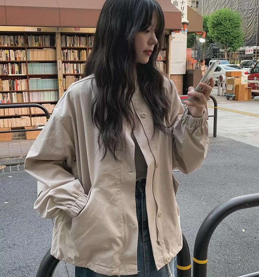 (ordinairement) 簡約春季風衣