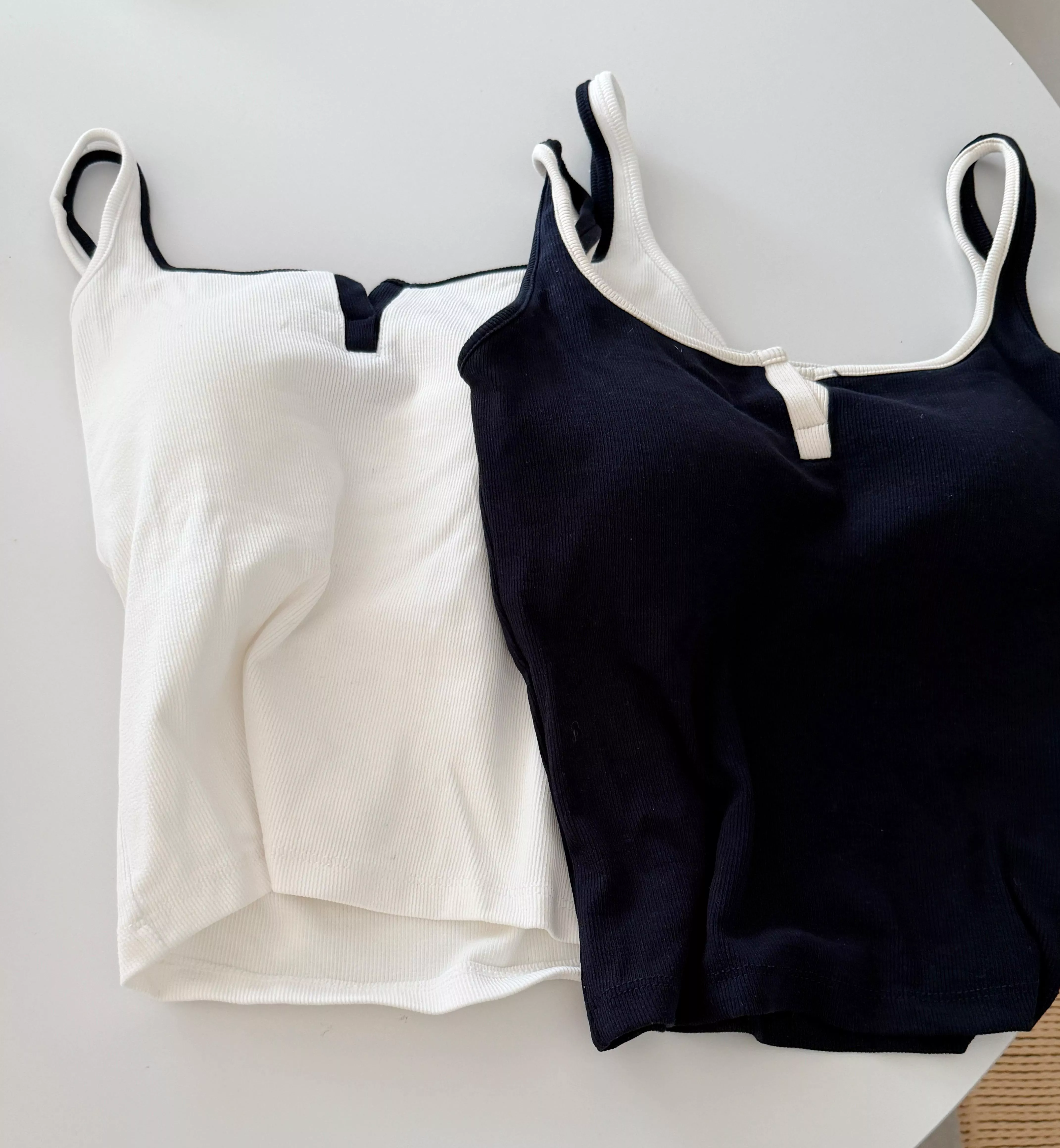 (flora) 撞色舒適背心