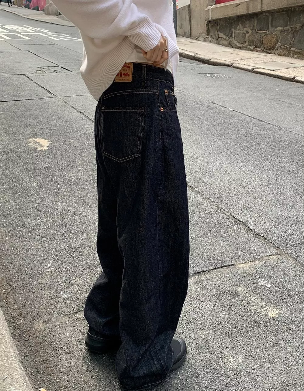 (feelings) 寬鬆生牛仔褲