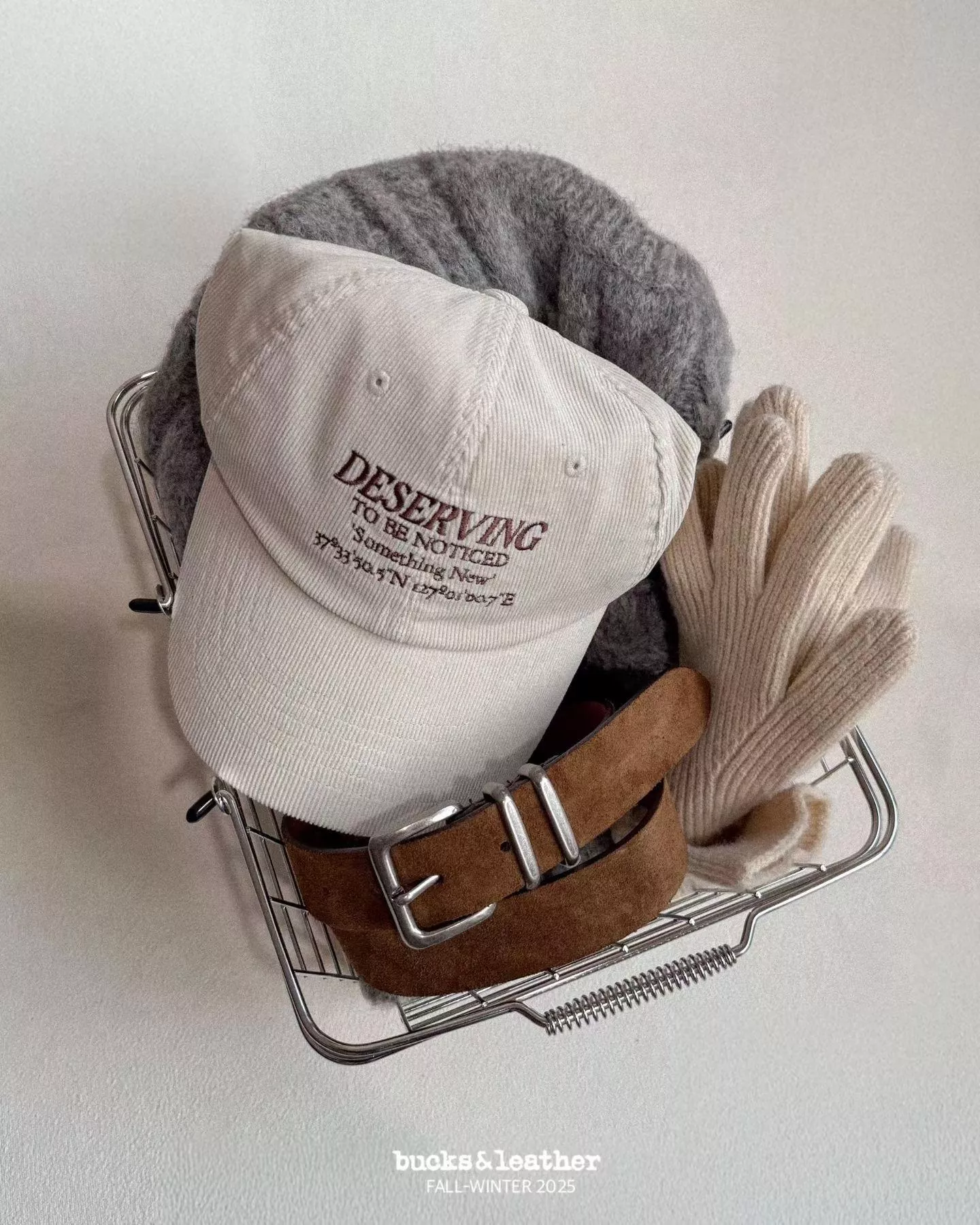 Deserving cap (秋冬款/燈芯絨)