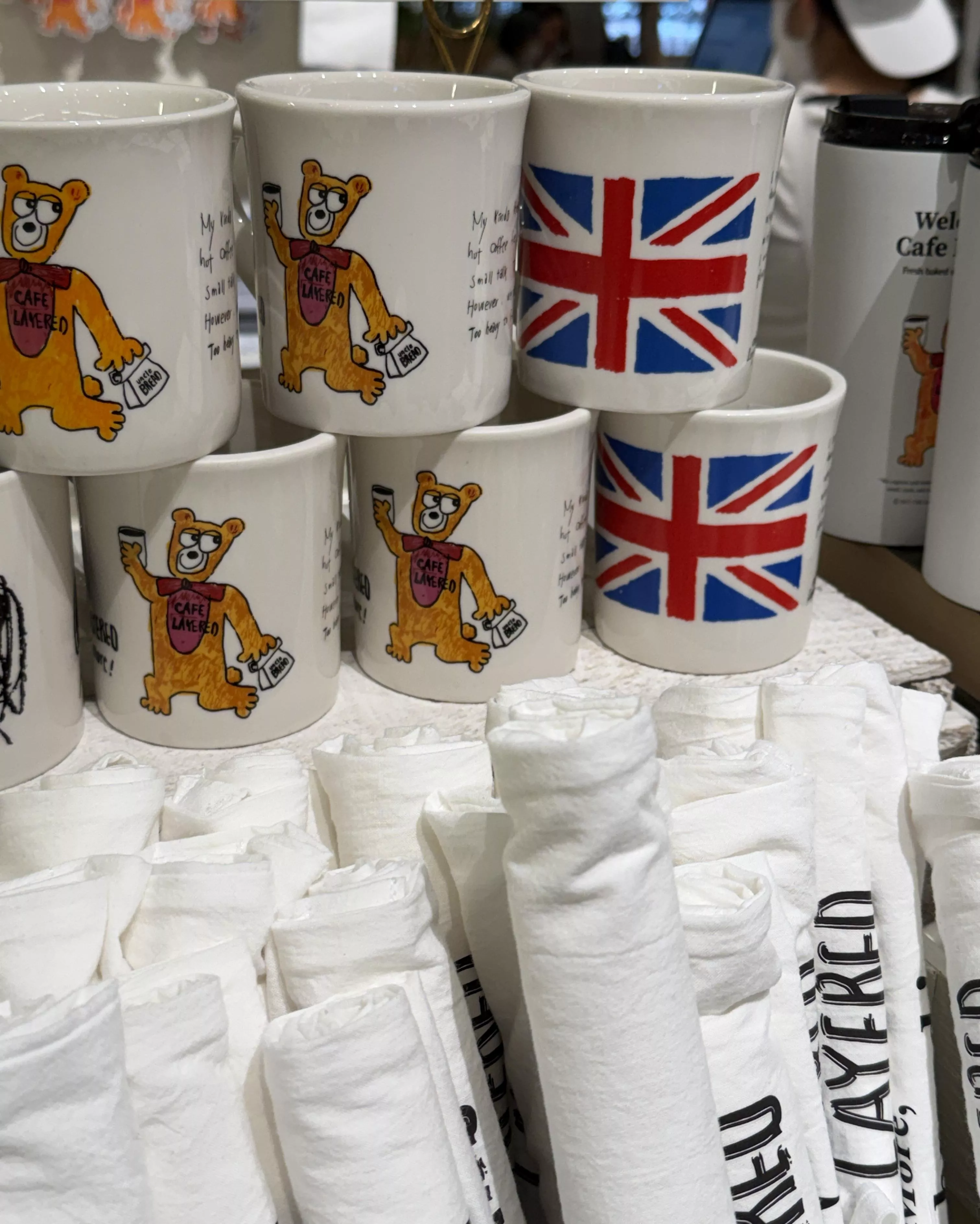 Cafe layered 復古馬克杯