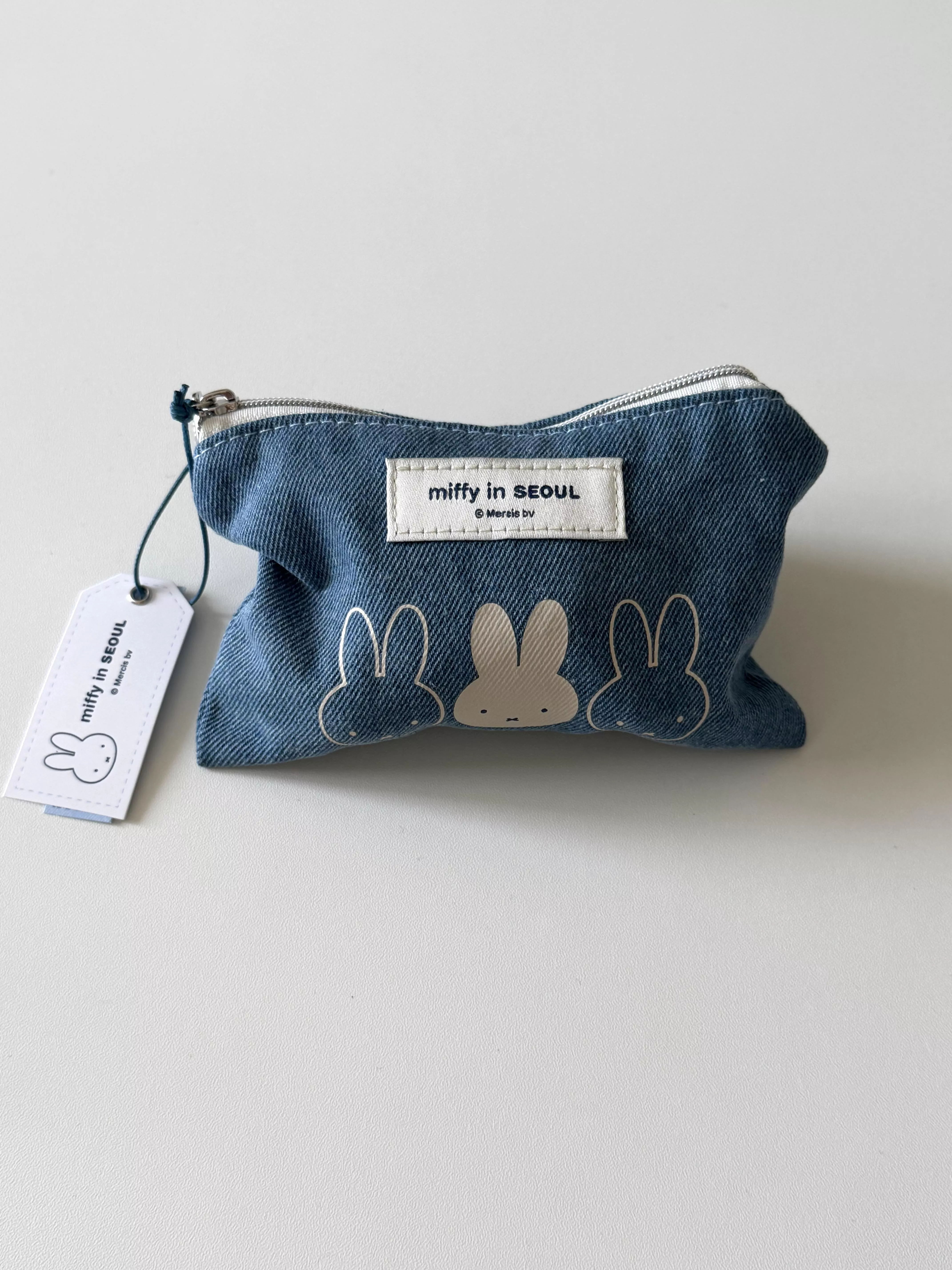 (首爾限定) Miffy 丹寧小收納包