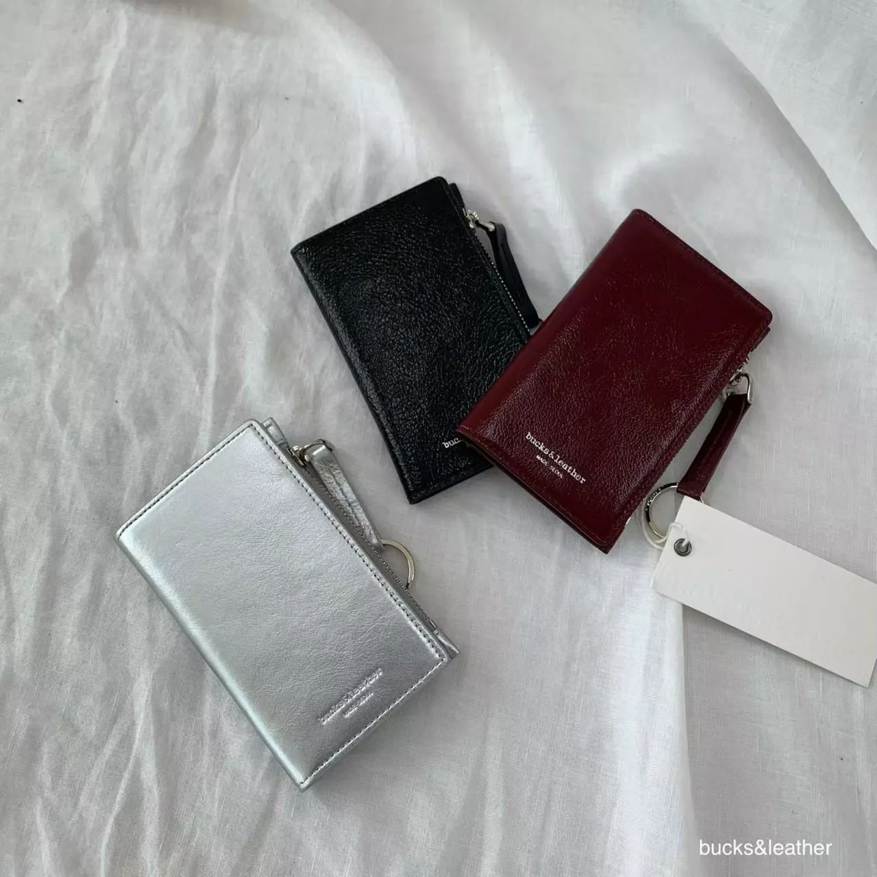 Bucks&leather 經典折疊卡夾