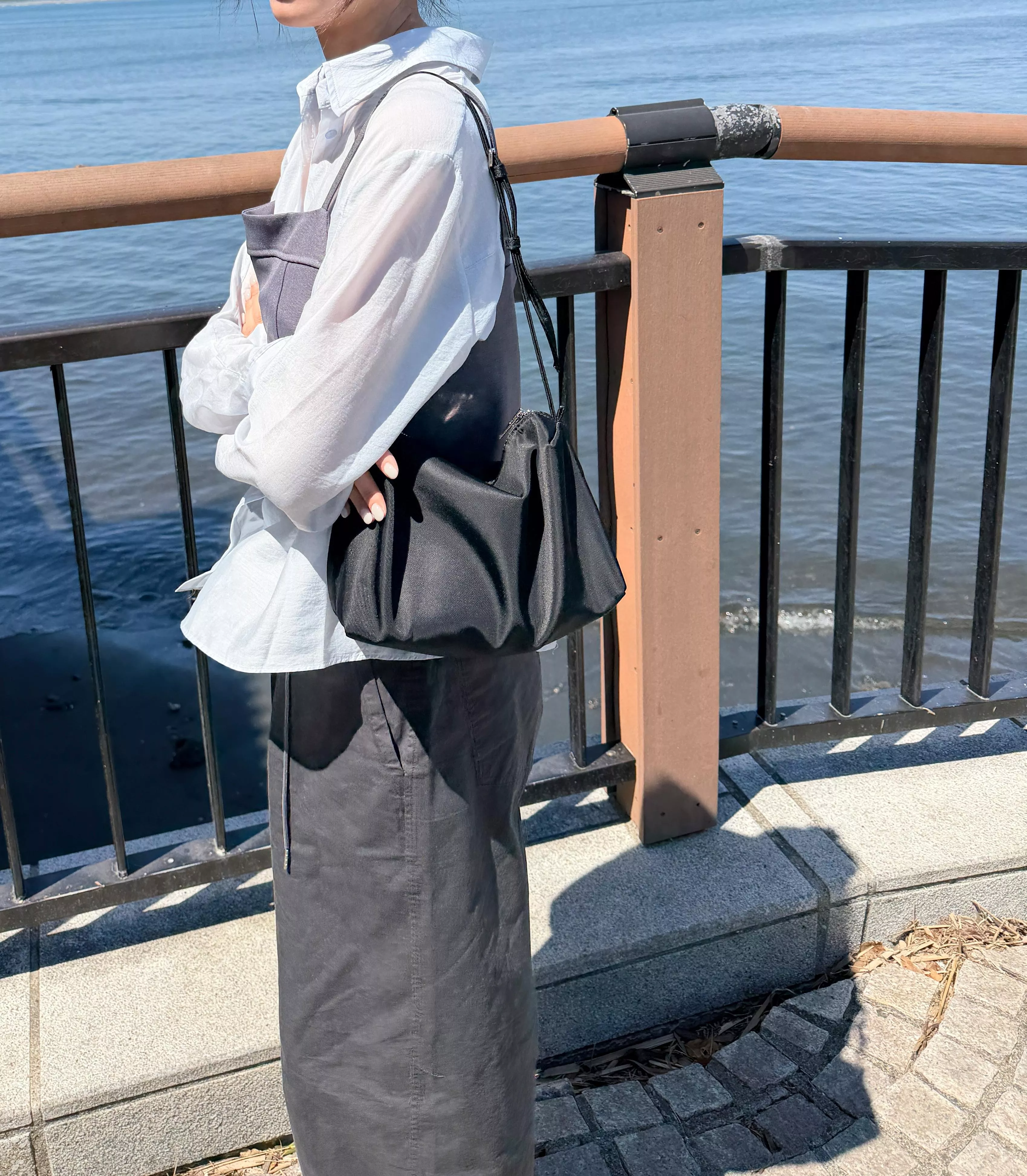 (超輕量！) 簡約尼龍方包