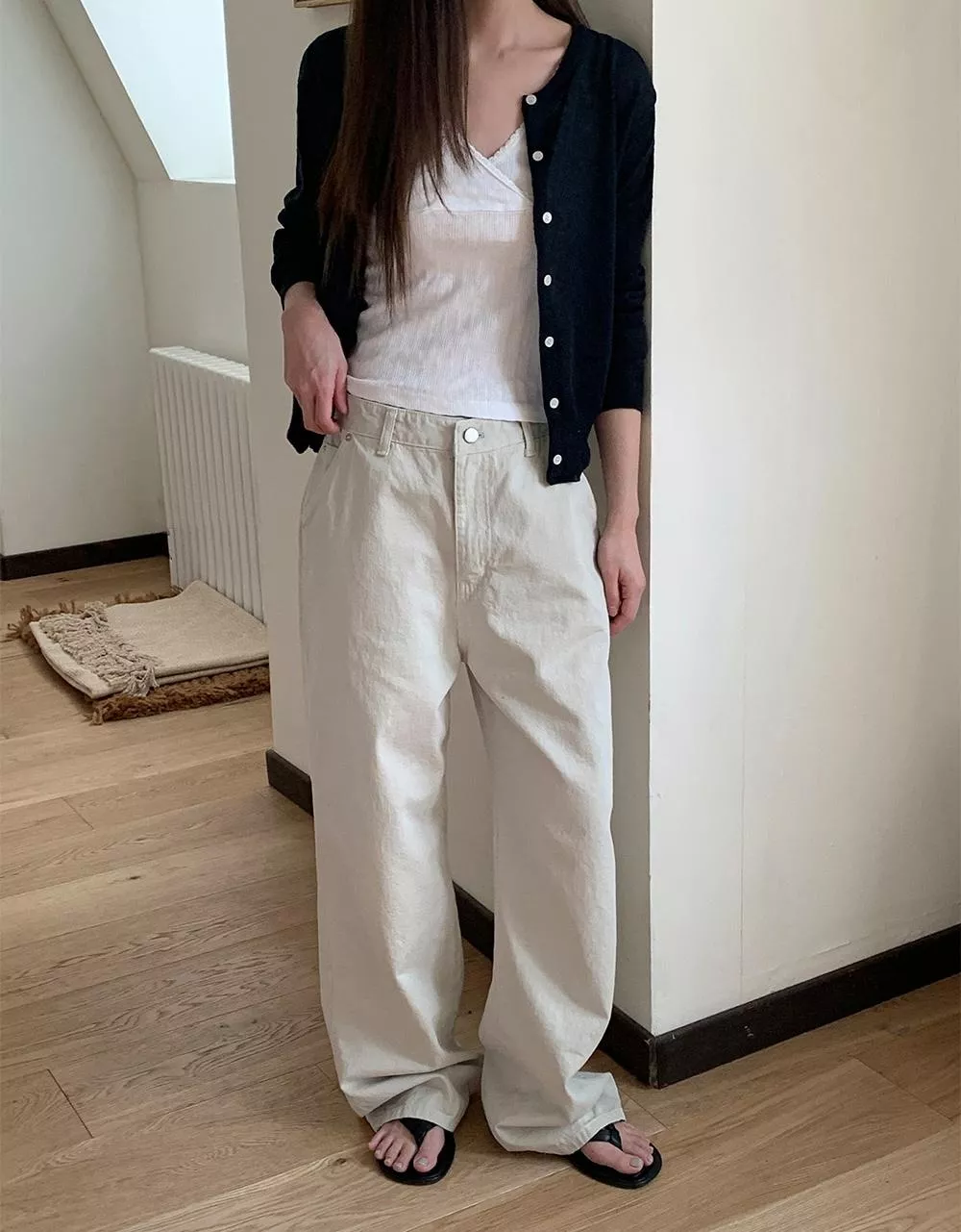 (feelings) 米米灰灰落地褲