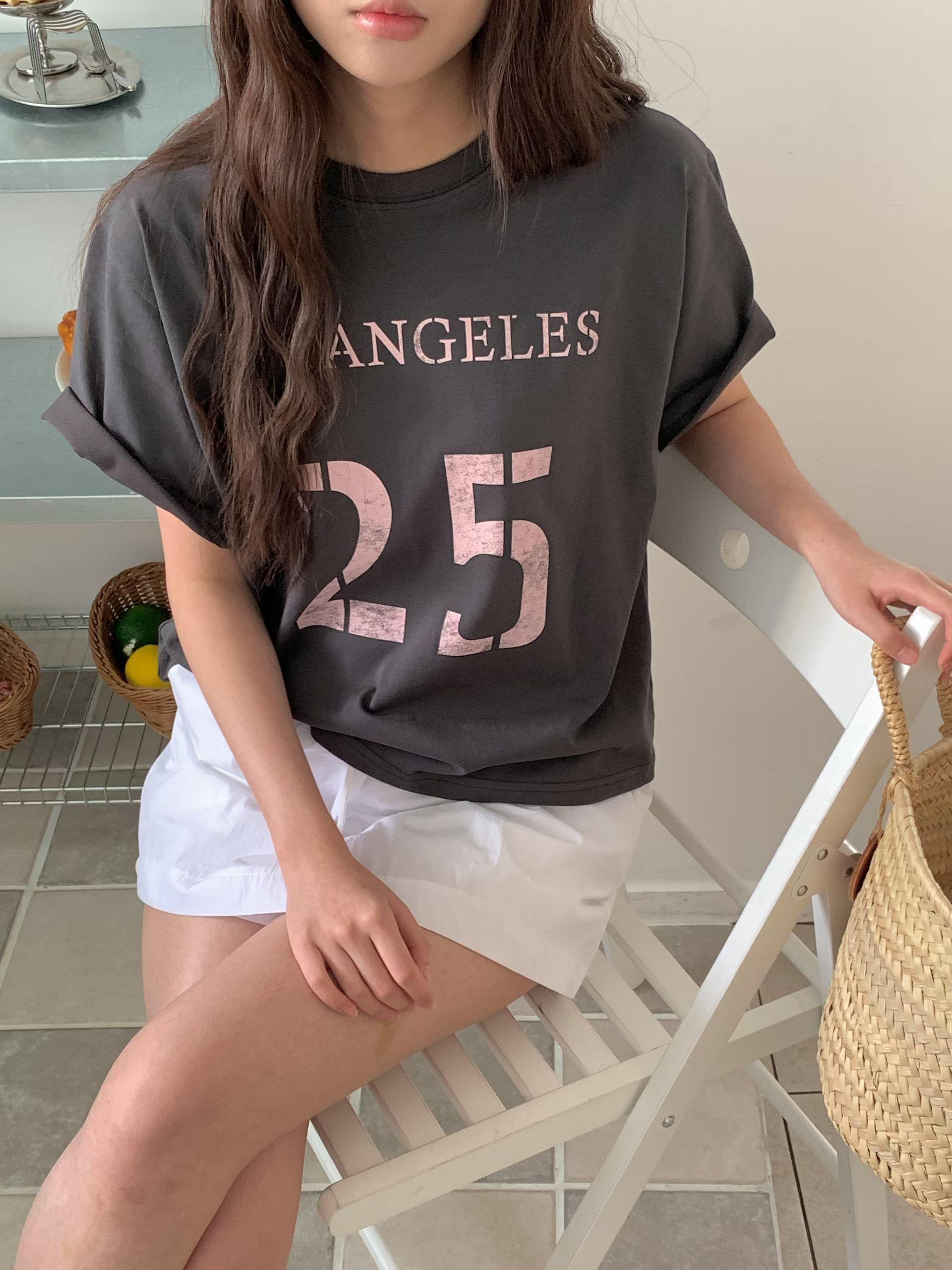 短版加州女孩短tee