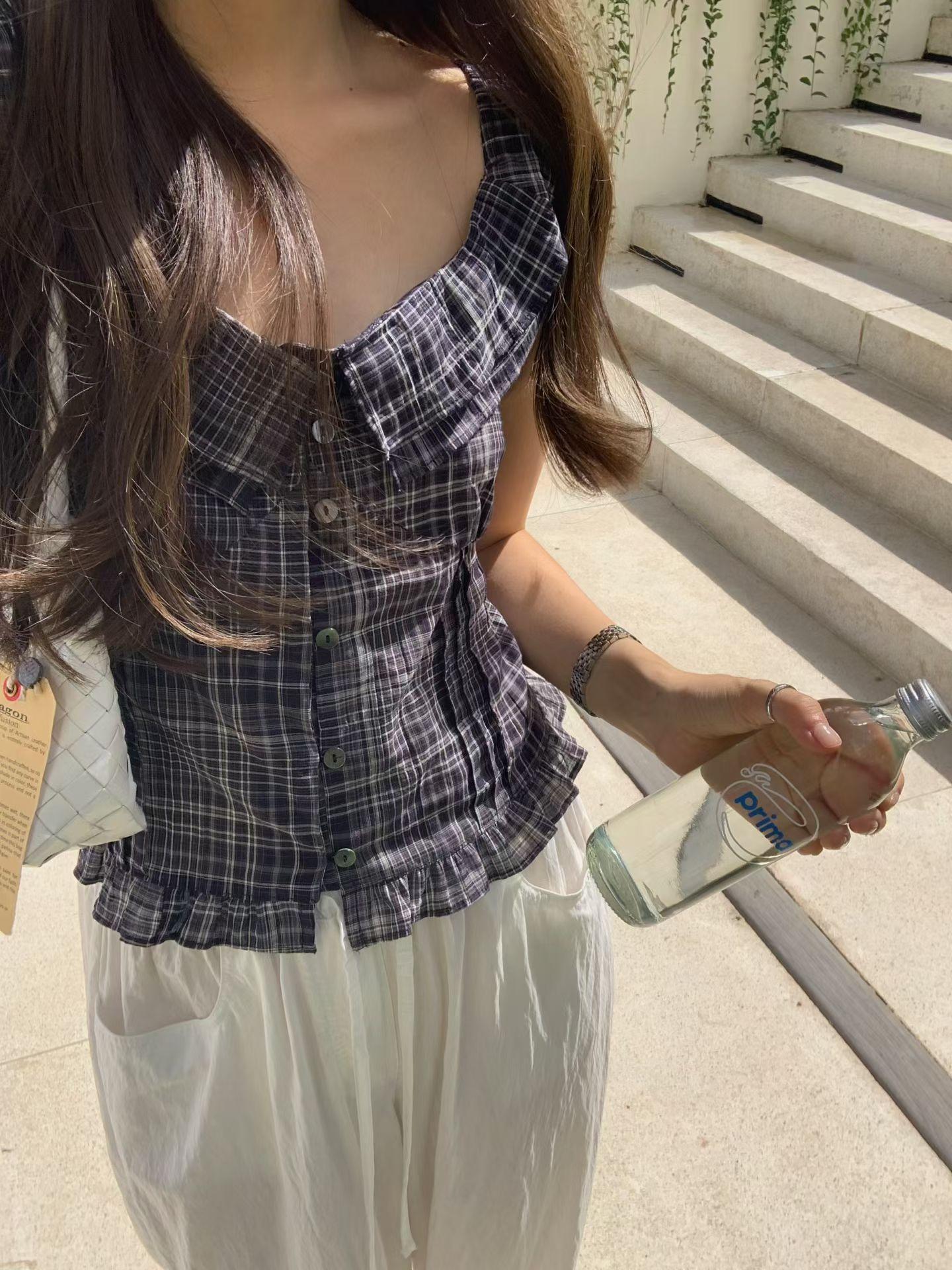 (liter家) sweety frill blouse