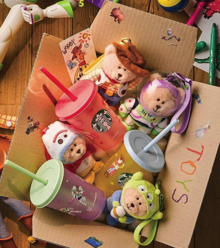 Starbucks X toystory 玩具總動員