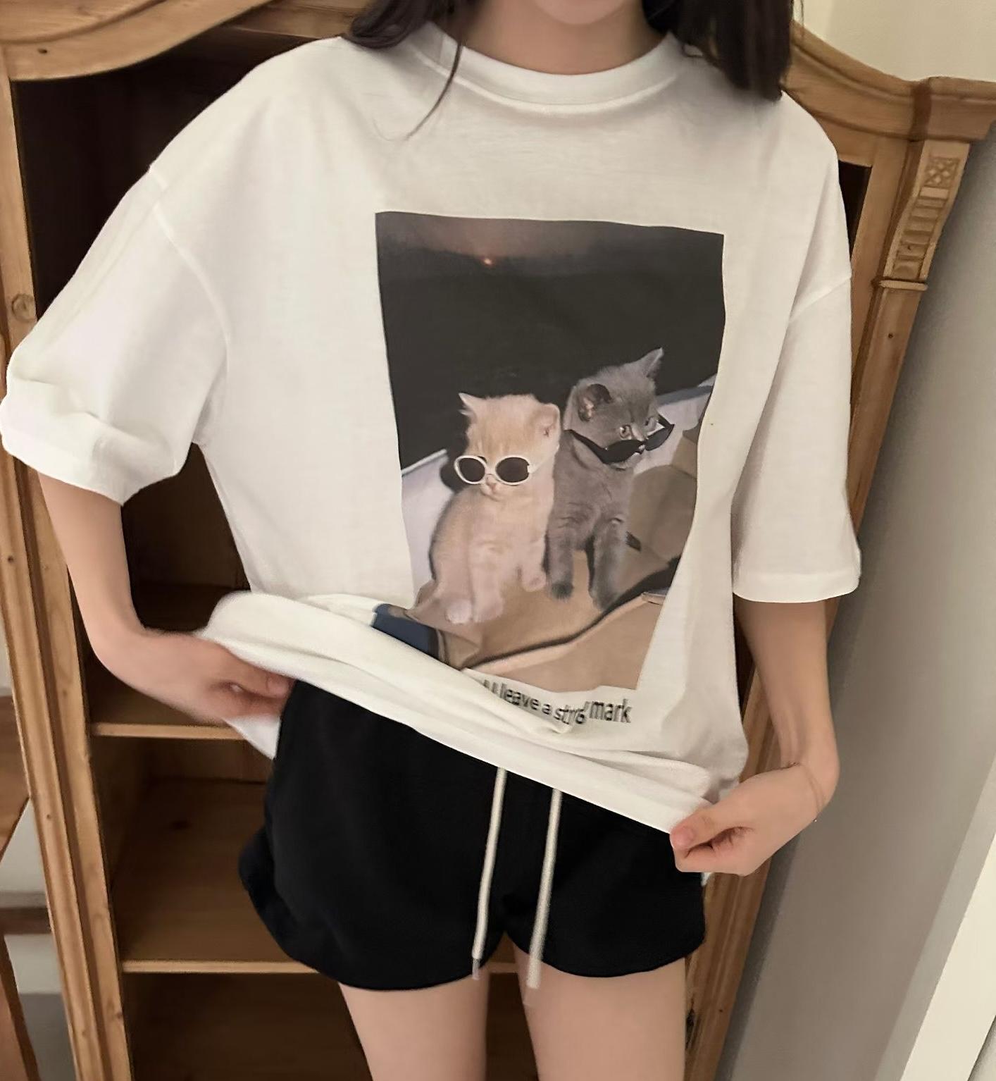 Cat bro tee