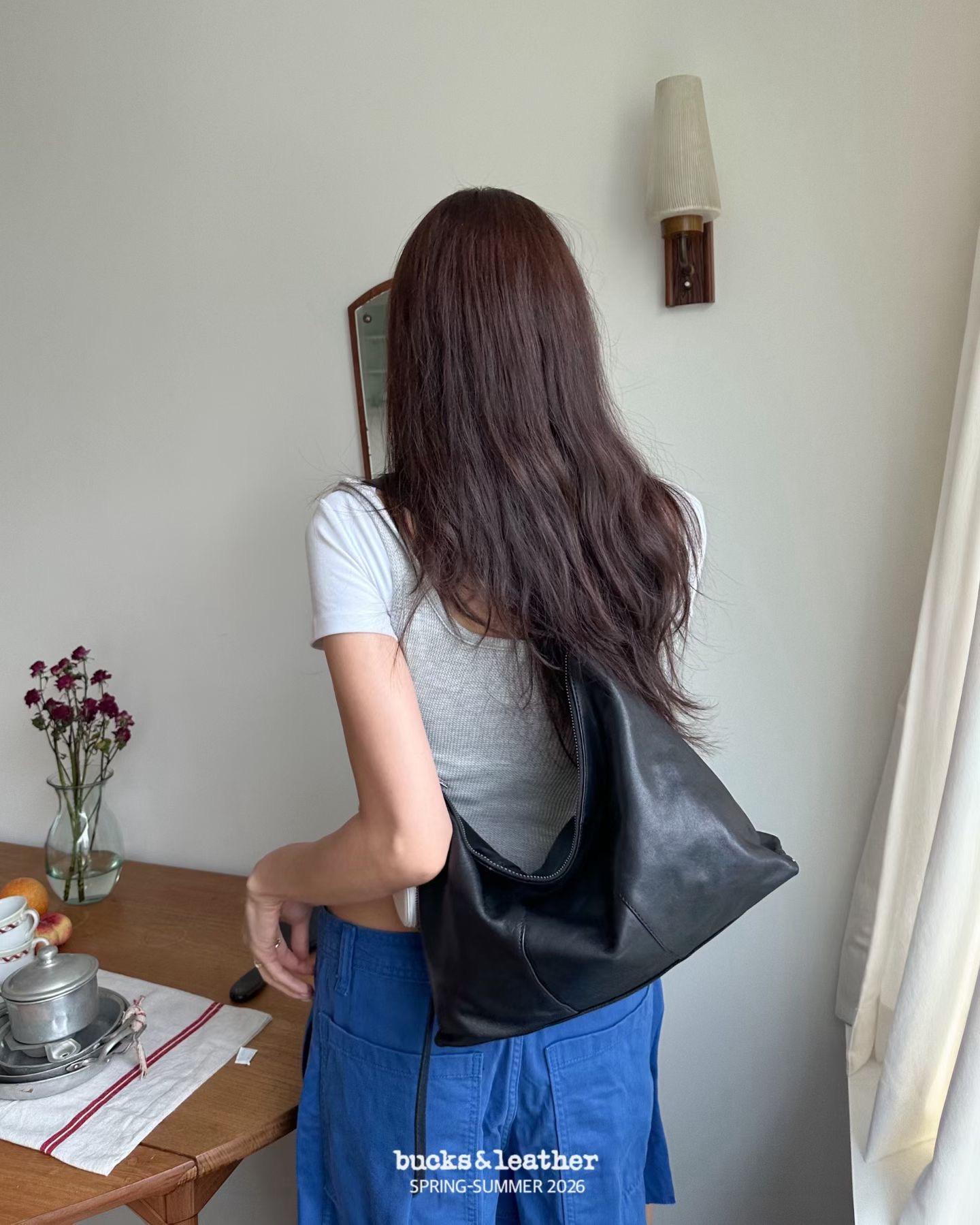 (Bucks&leather) 菱角包(S)