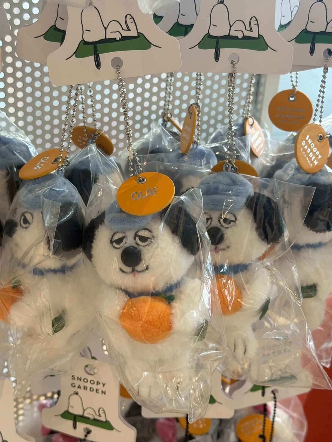 濟州限定🏝️Snoopy garden 橘子吊飾