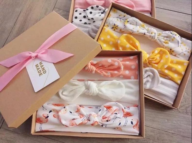 🎀蝴蝶結髮帶三條裝(8款)/🔥禮盒裝  (A-E款)