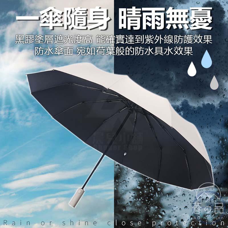 蒼之品 自動收折雨傘