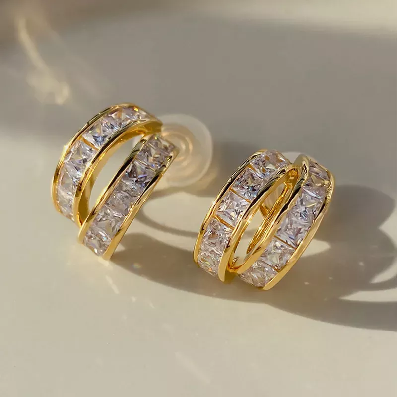 無耳洞耳夾 | 時尚輕奢感C形紋香盤耳夾 | 無痛感 低過敏 親膚好戴