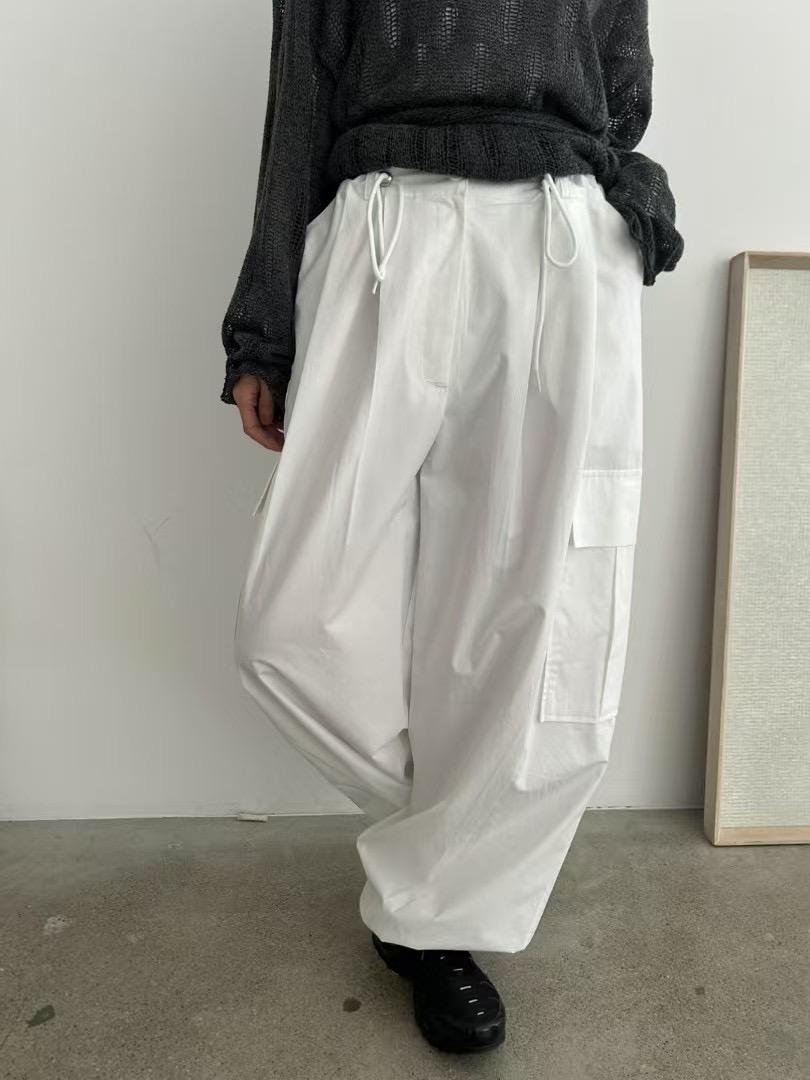 0503 束口寬鬆工裝褲