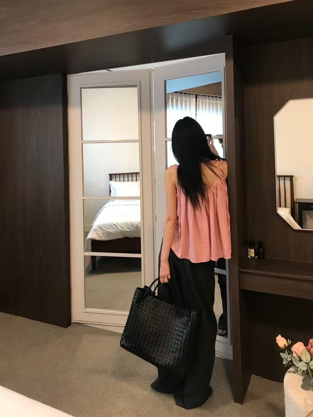 0503 細肩綁帶傘狀背心